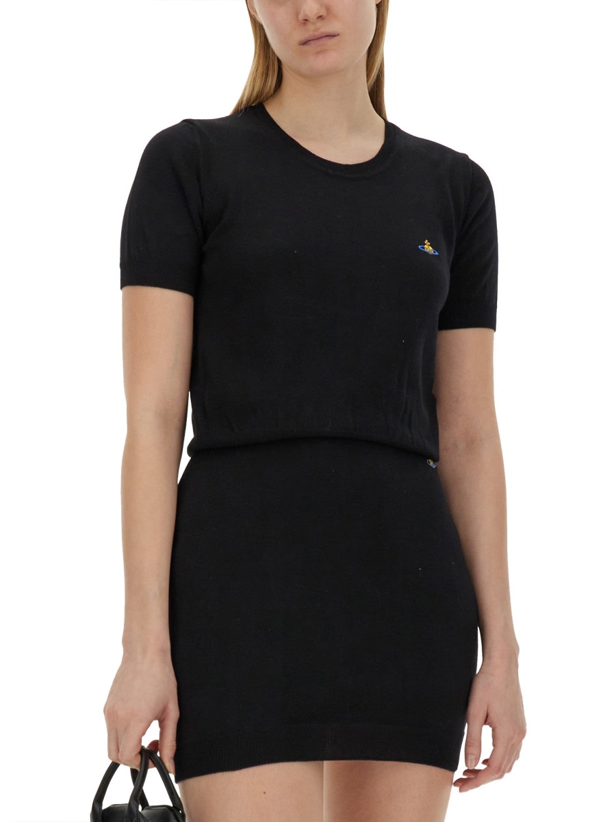 Shop Vivienne Westwood Top Bea In Black