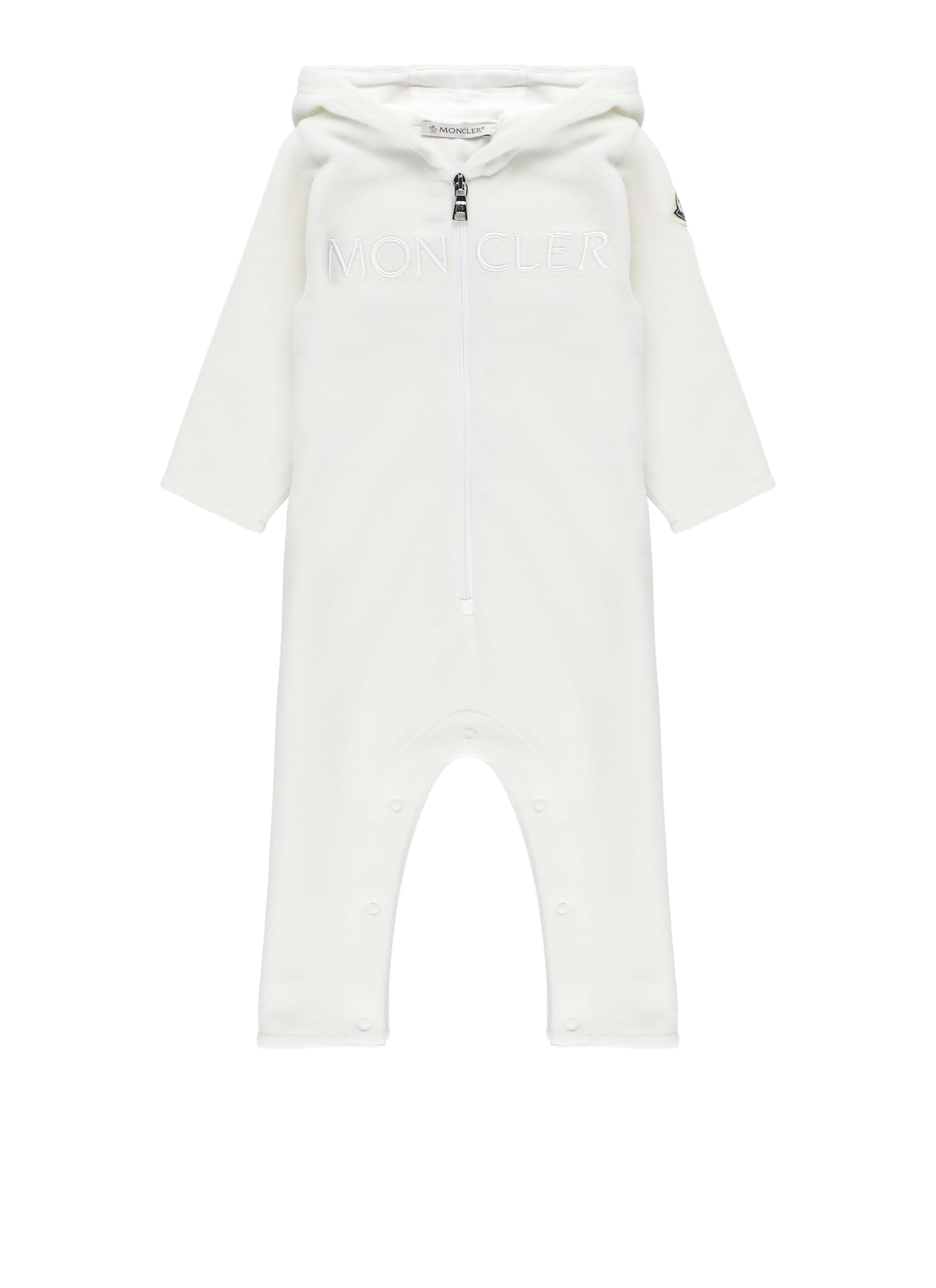 Moncler Babies' Logoed Onesie In White
