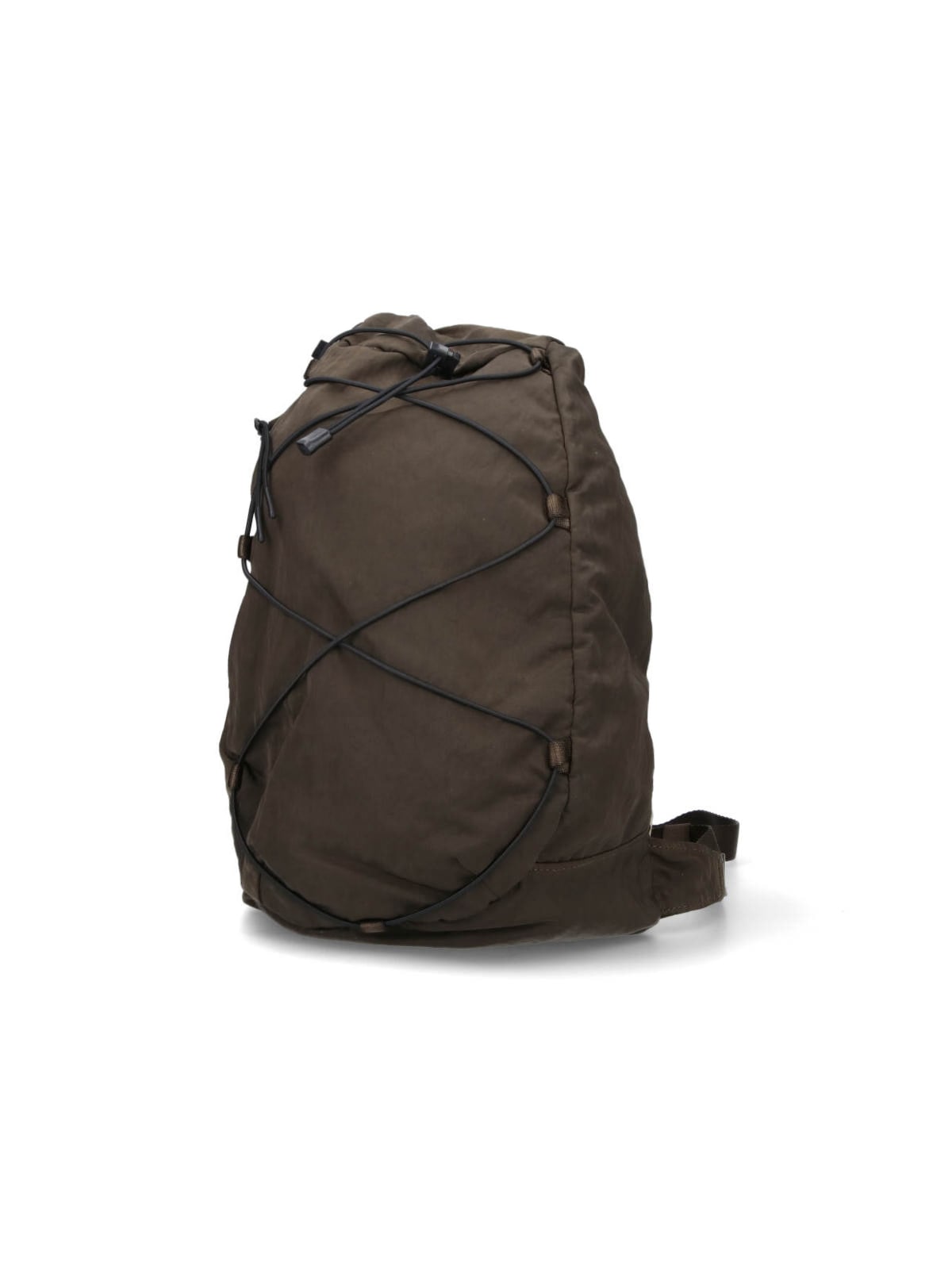 C.p. Company One-shoulder Logo Backpack In Green