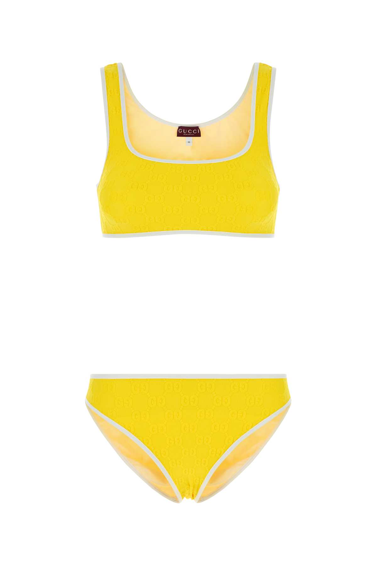 Gucci Bikini Scoop Neckline Stretch Nylon