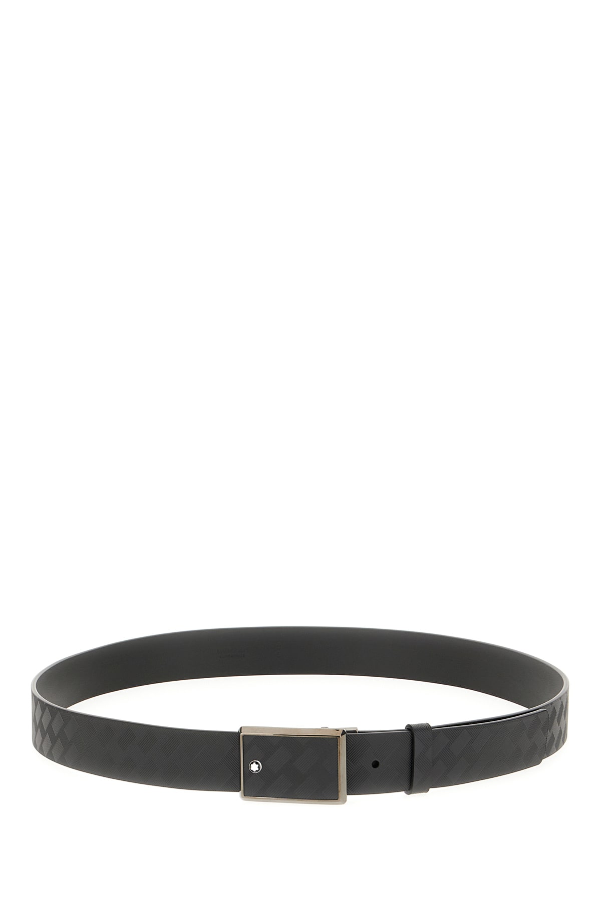 Montblanc Black Leather Belt