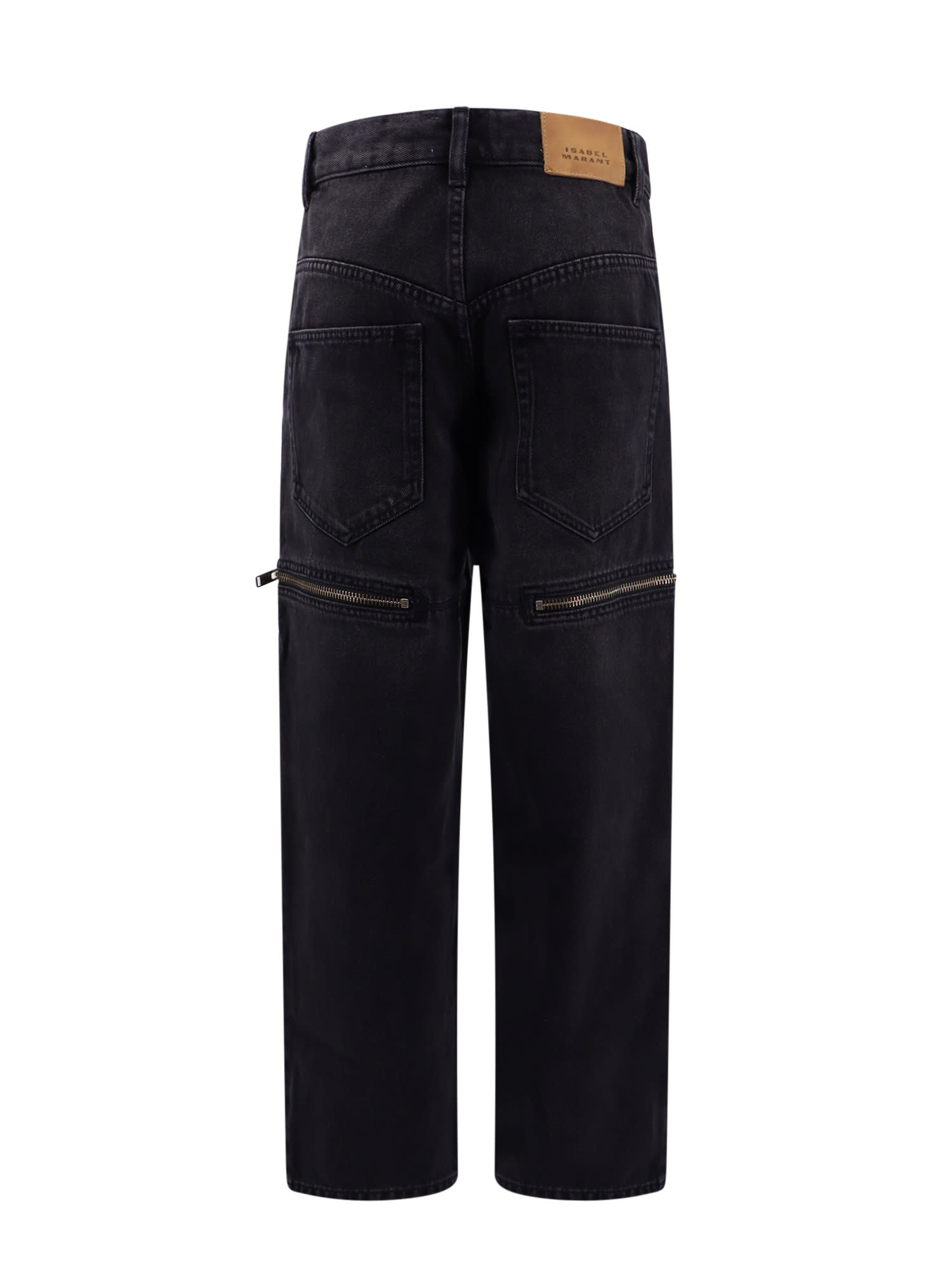 Shop Marant Etoile Salia Jeans In Black