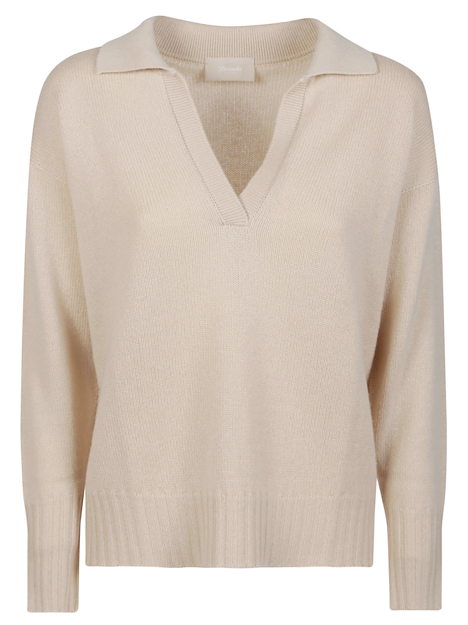 Shop Drumohr Polo Neck Sweater In Dune