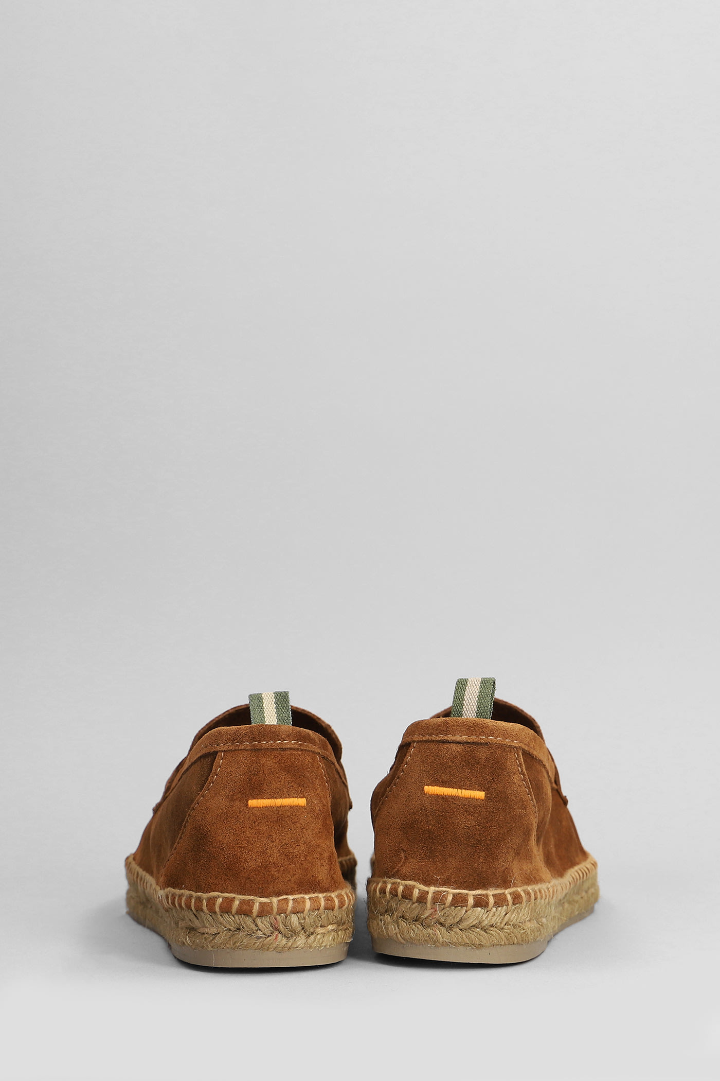 Castaã±er Nacho T-005 Espadrilles In Leather Color Suede In Brown
