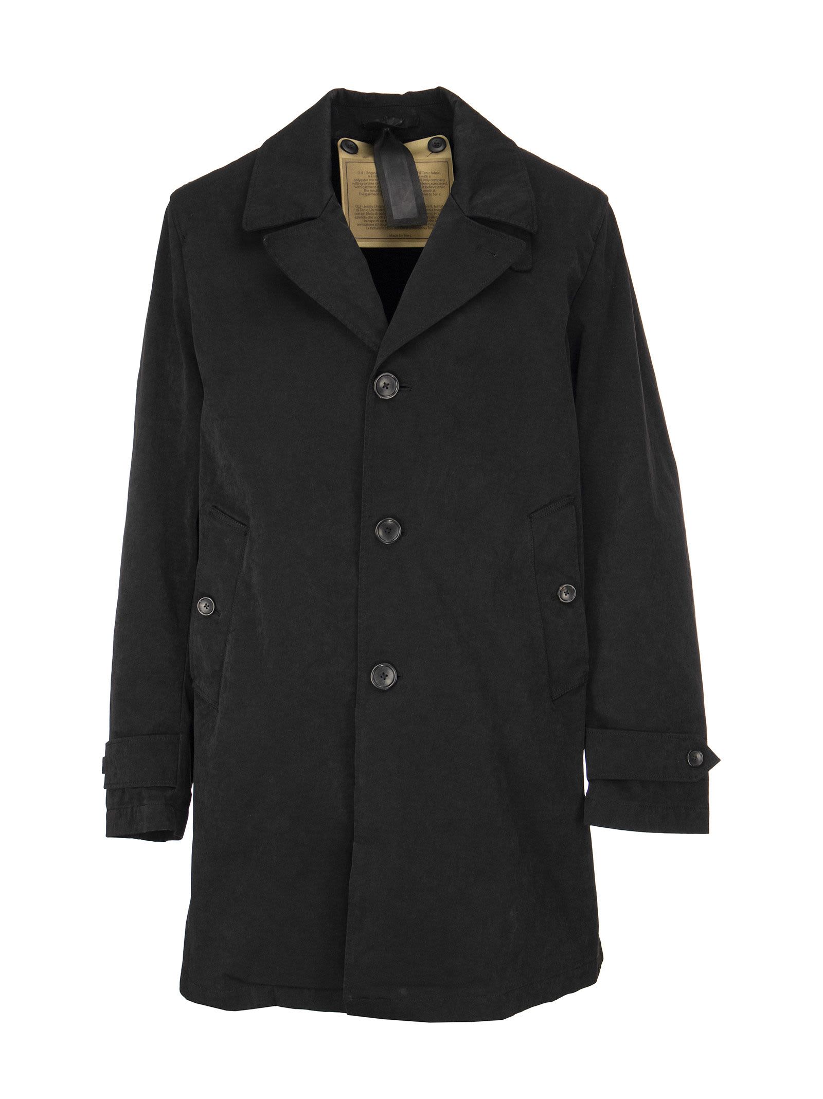 Ten C Raincoat With Three Buttons