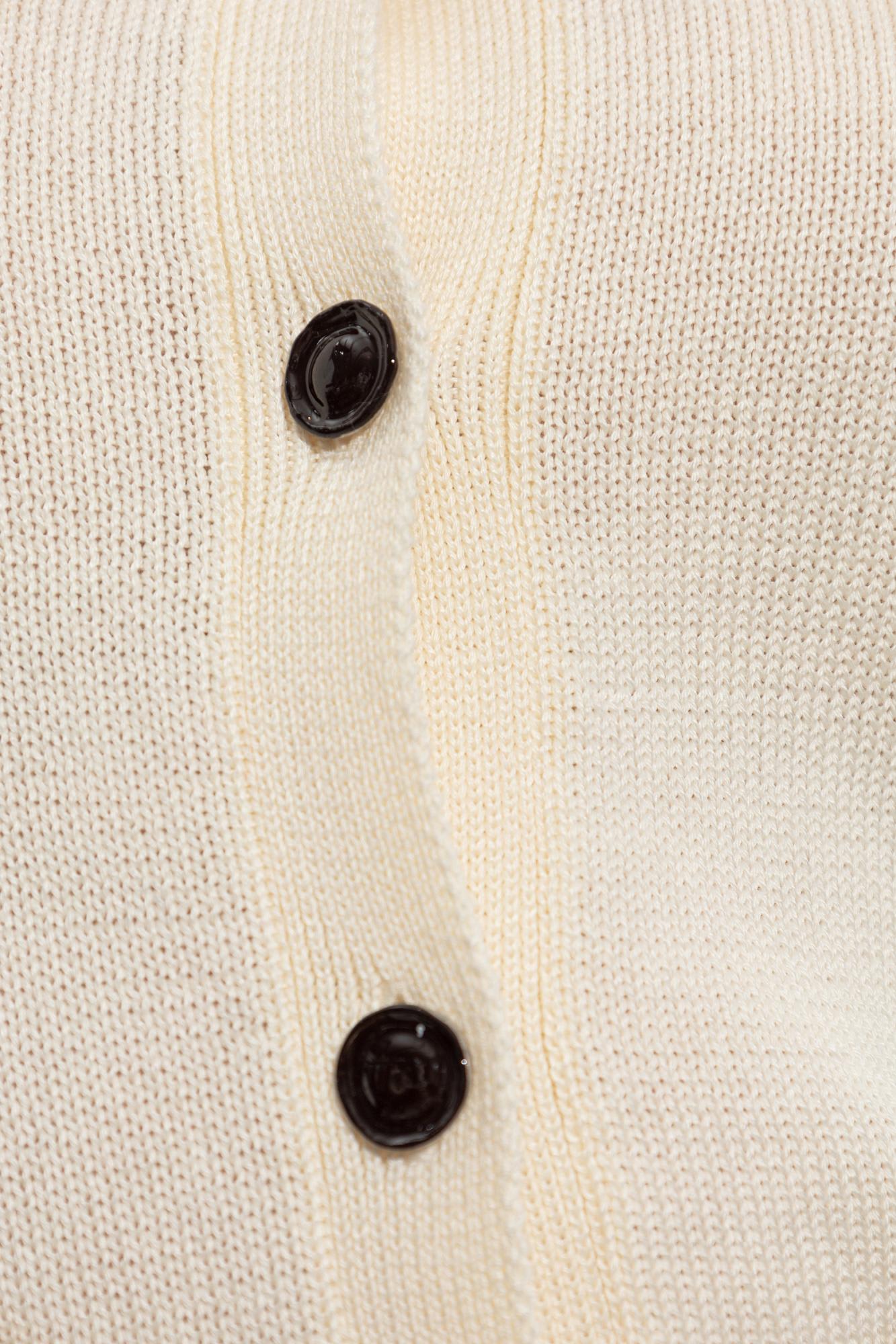 Marni Cream Cotton Cardigan In Neutral