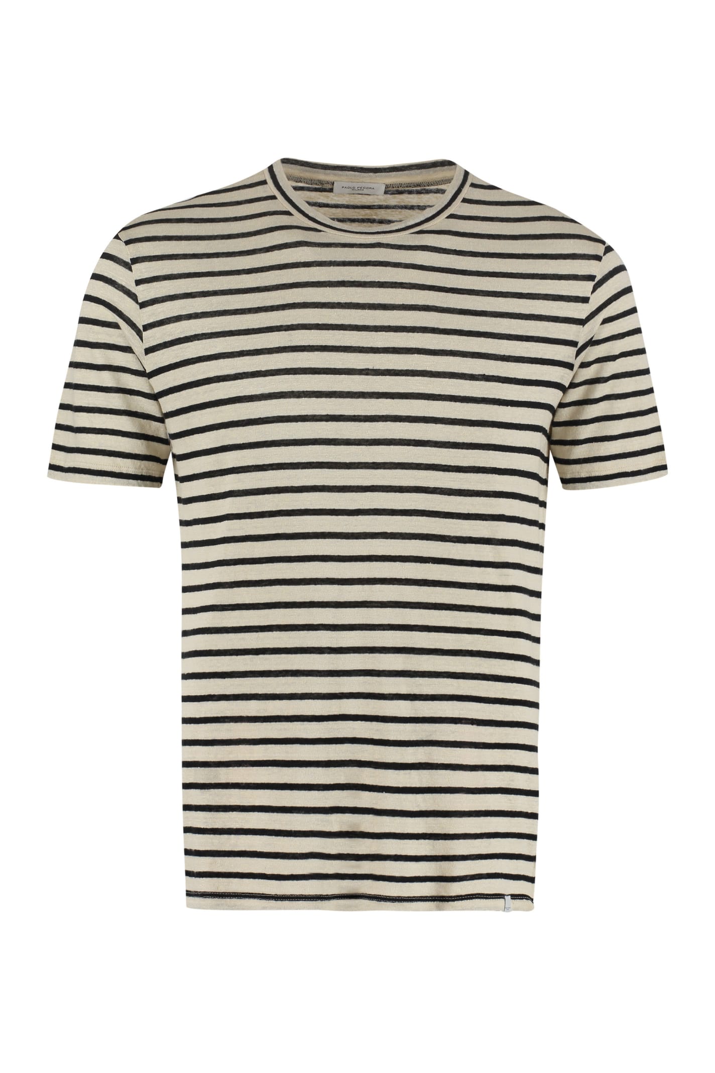 Paolo Pecora Striped Knit T-shirt