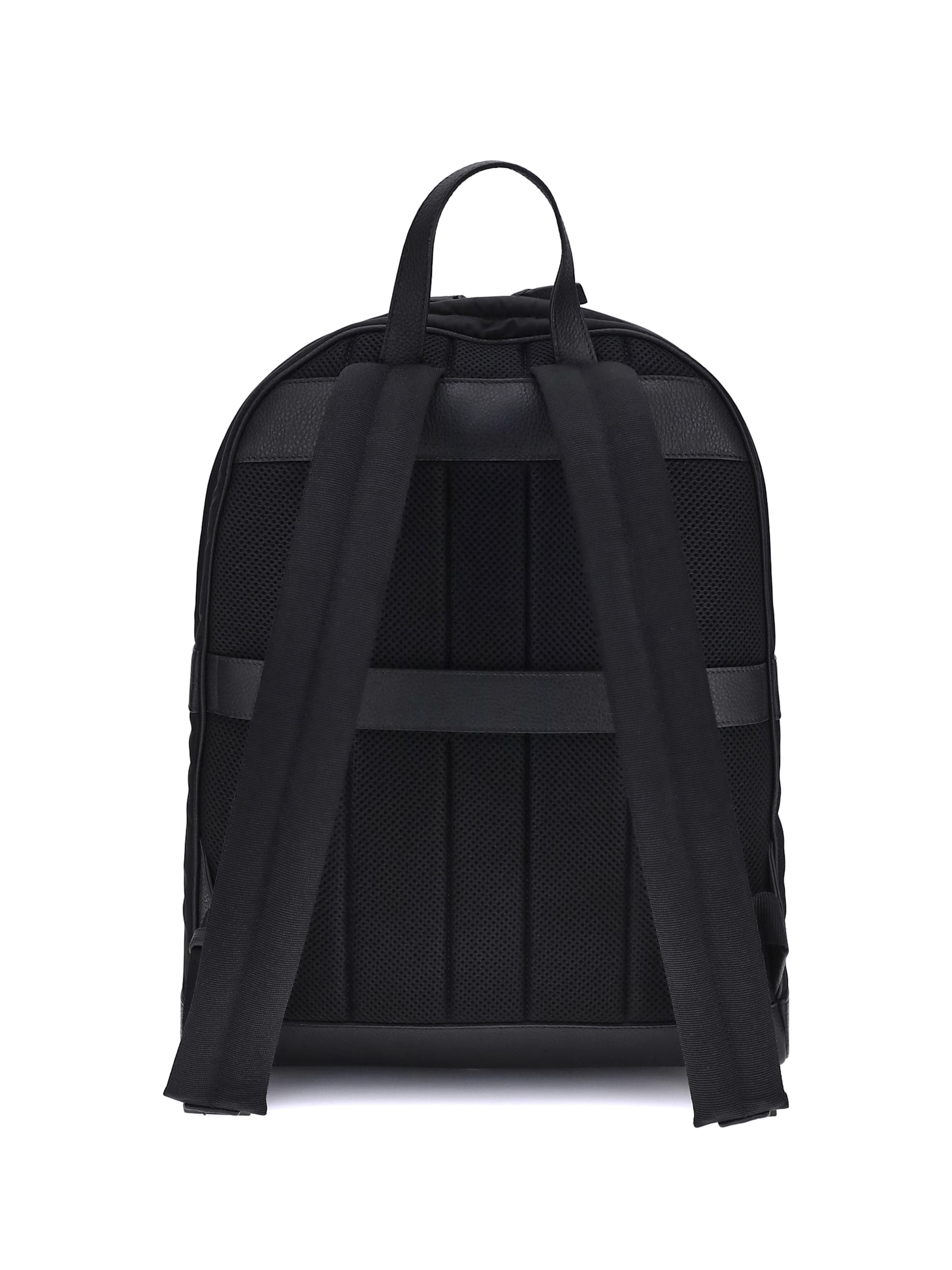Ferragamo Nylon Backpack In Black