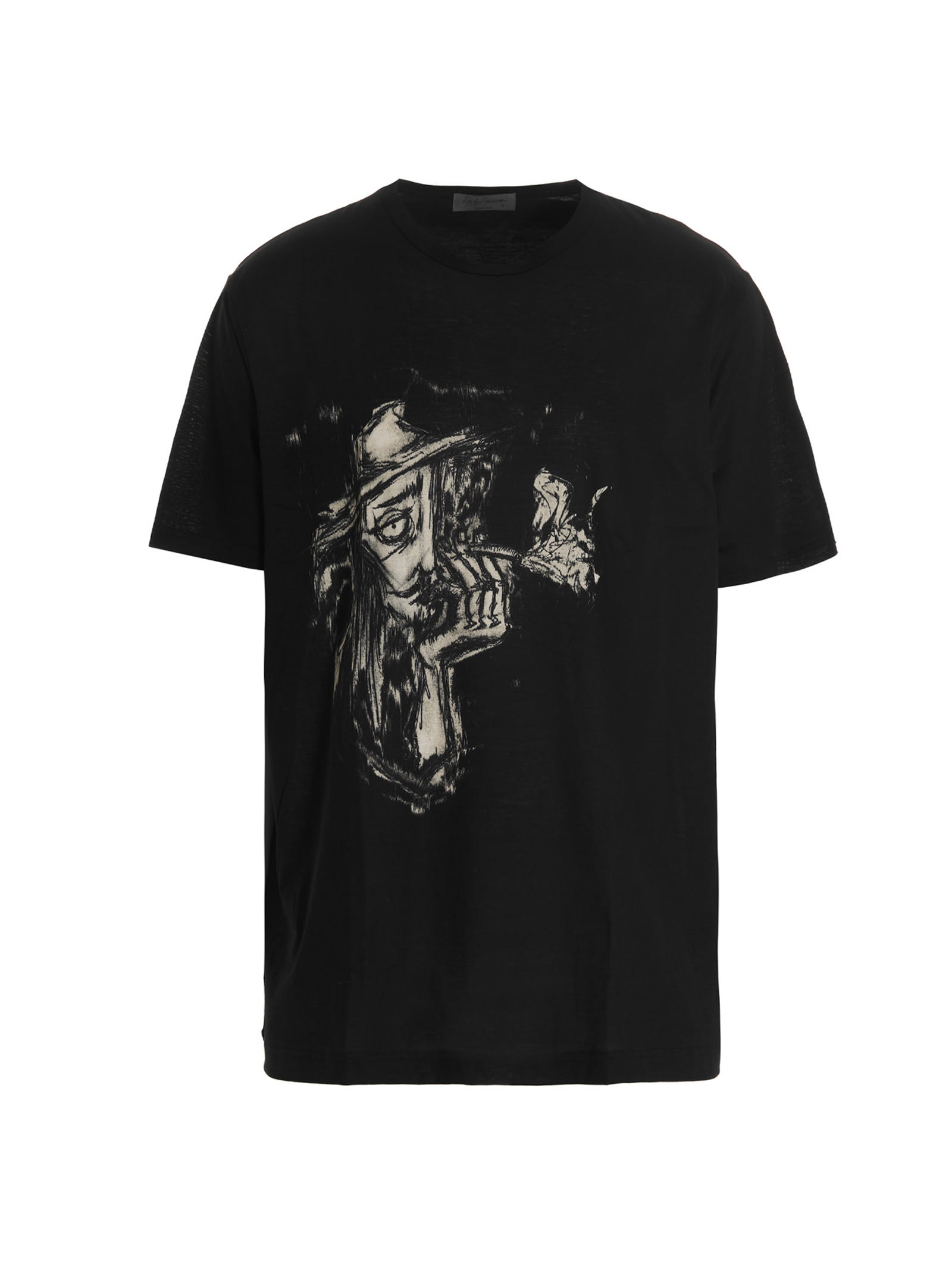 Yohji Yamamoto Front Print T-shirt