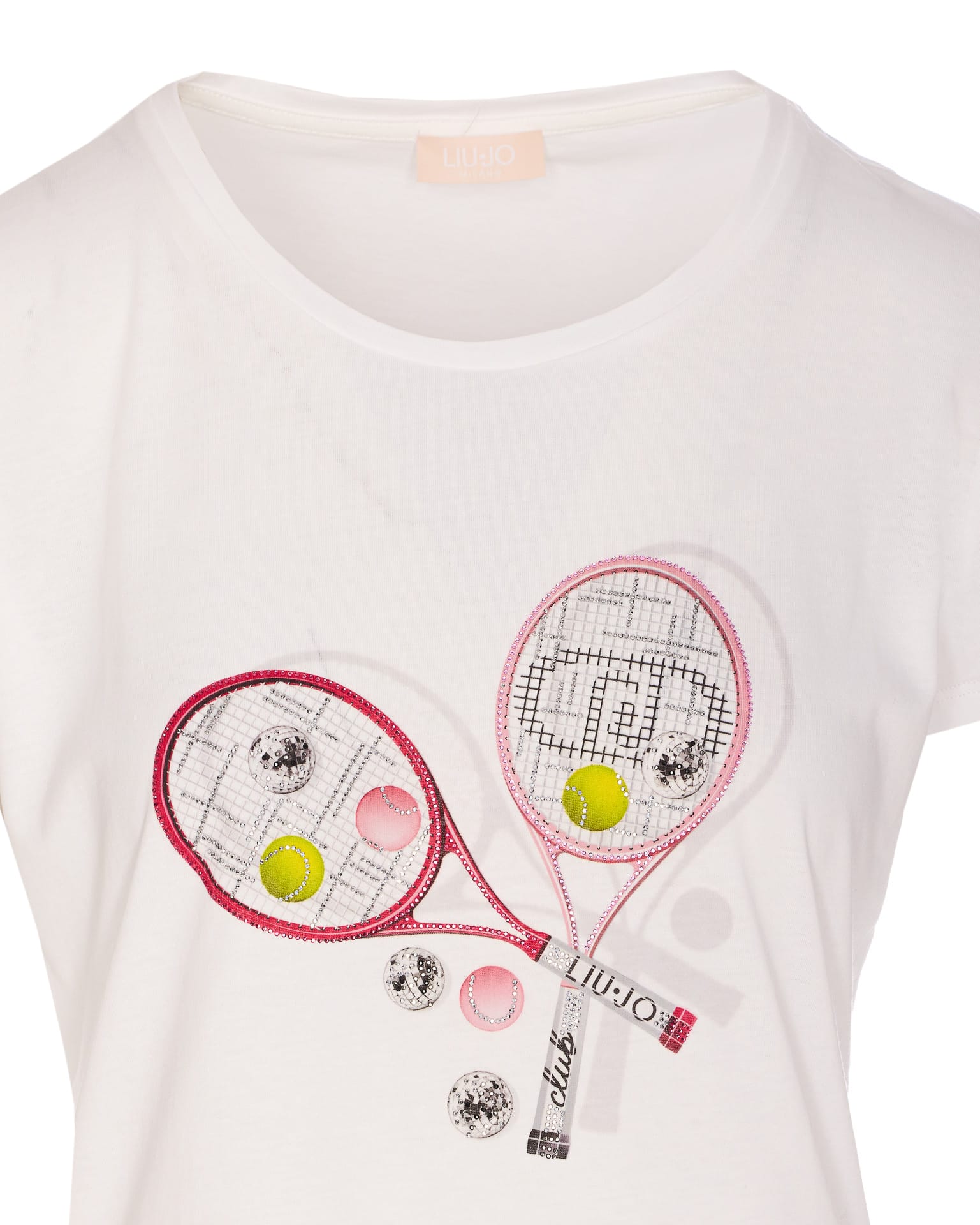 Liu •jo Liu Jo Embellished Graphic Printed T
