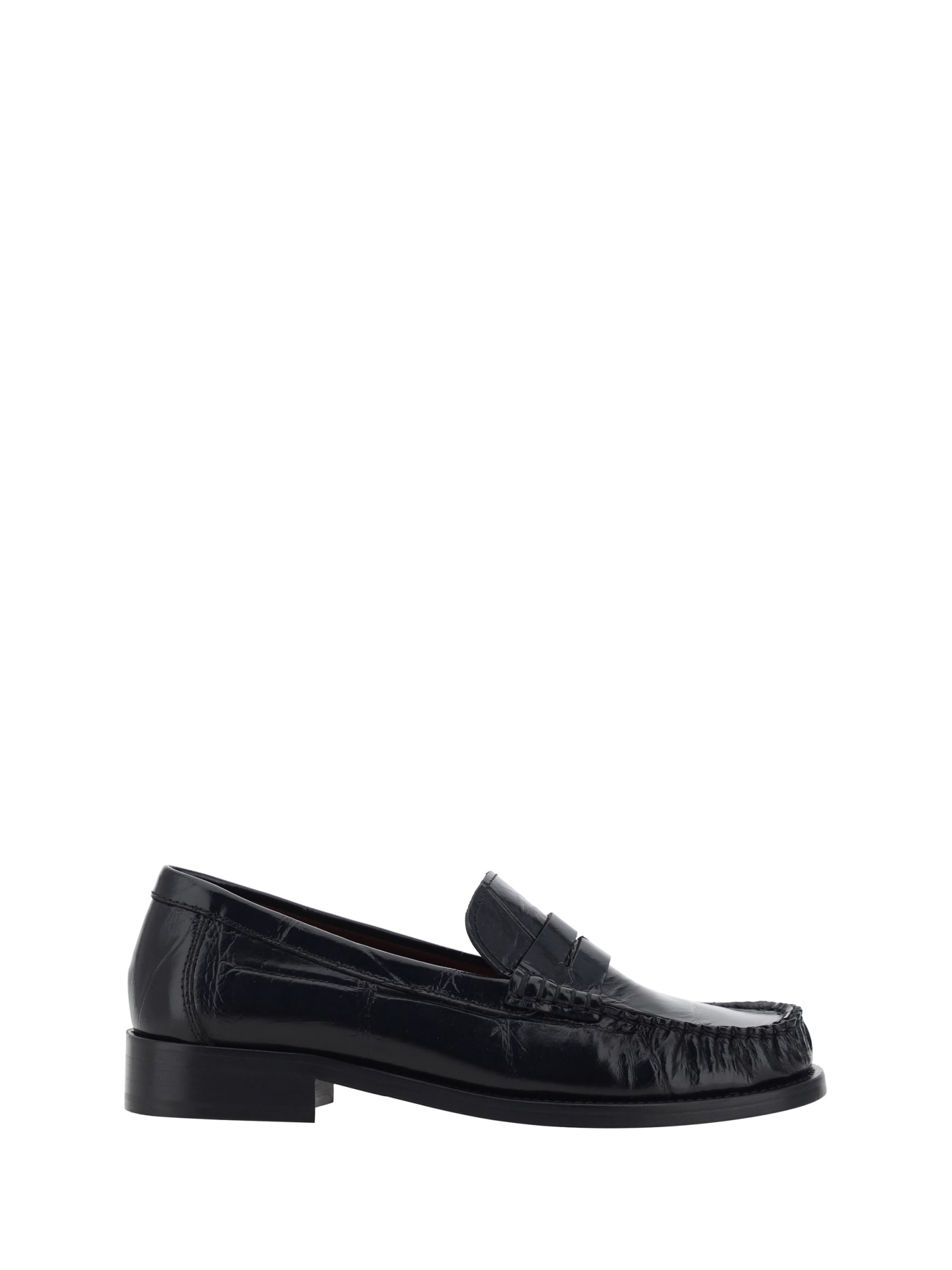 Shop Paris Texas Dylan Loafers In Black