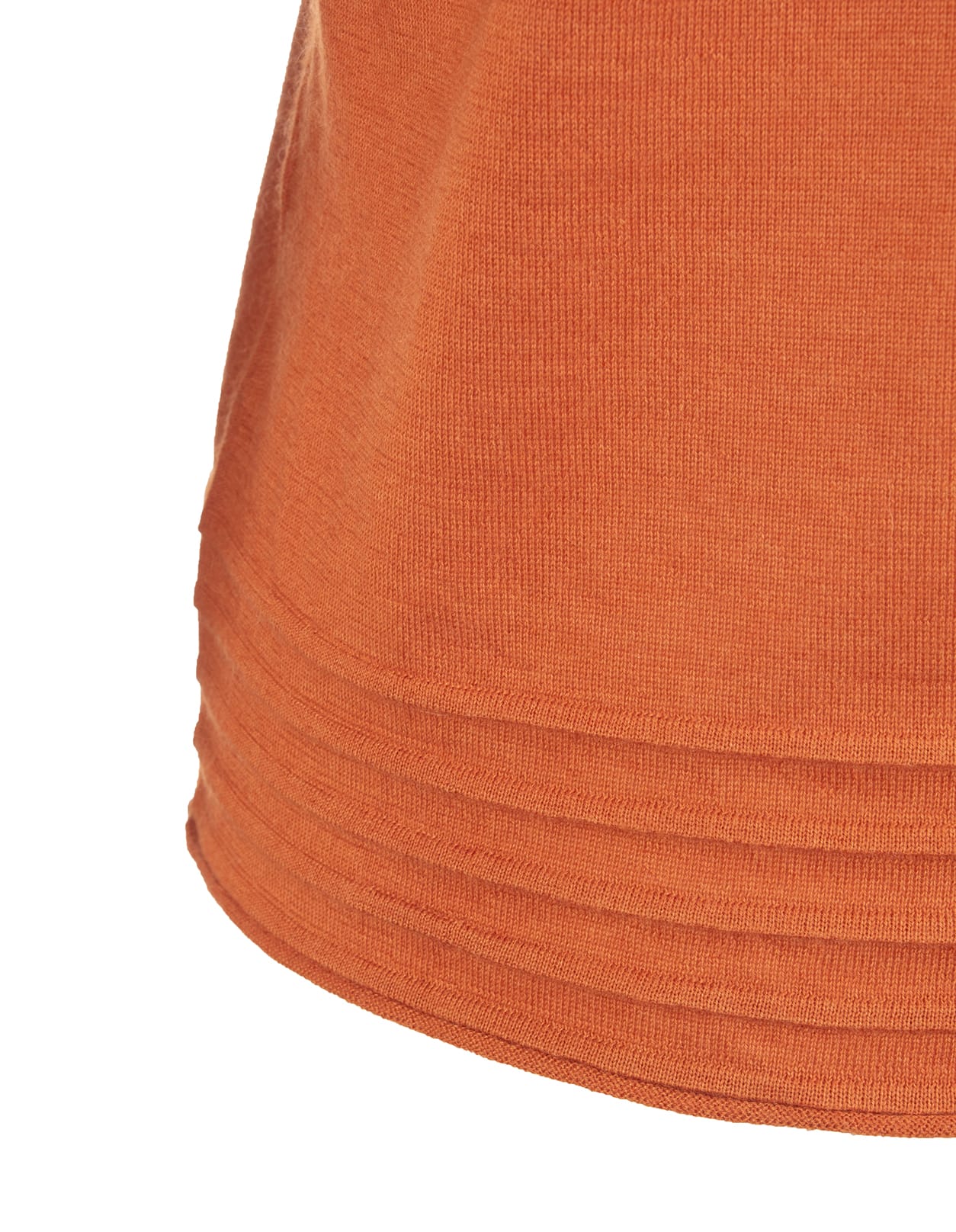 FEDELI FEDELI WOOL ORANGE TOP