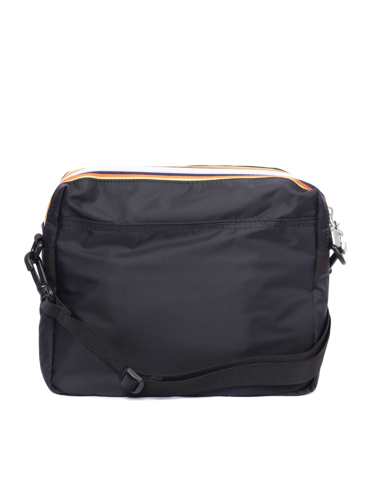 K-way Moire Pouch Bag In Black