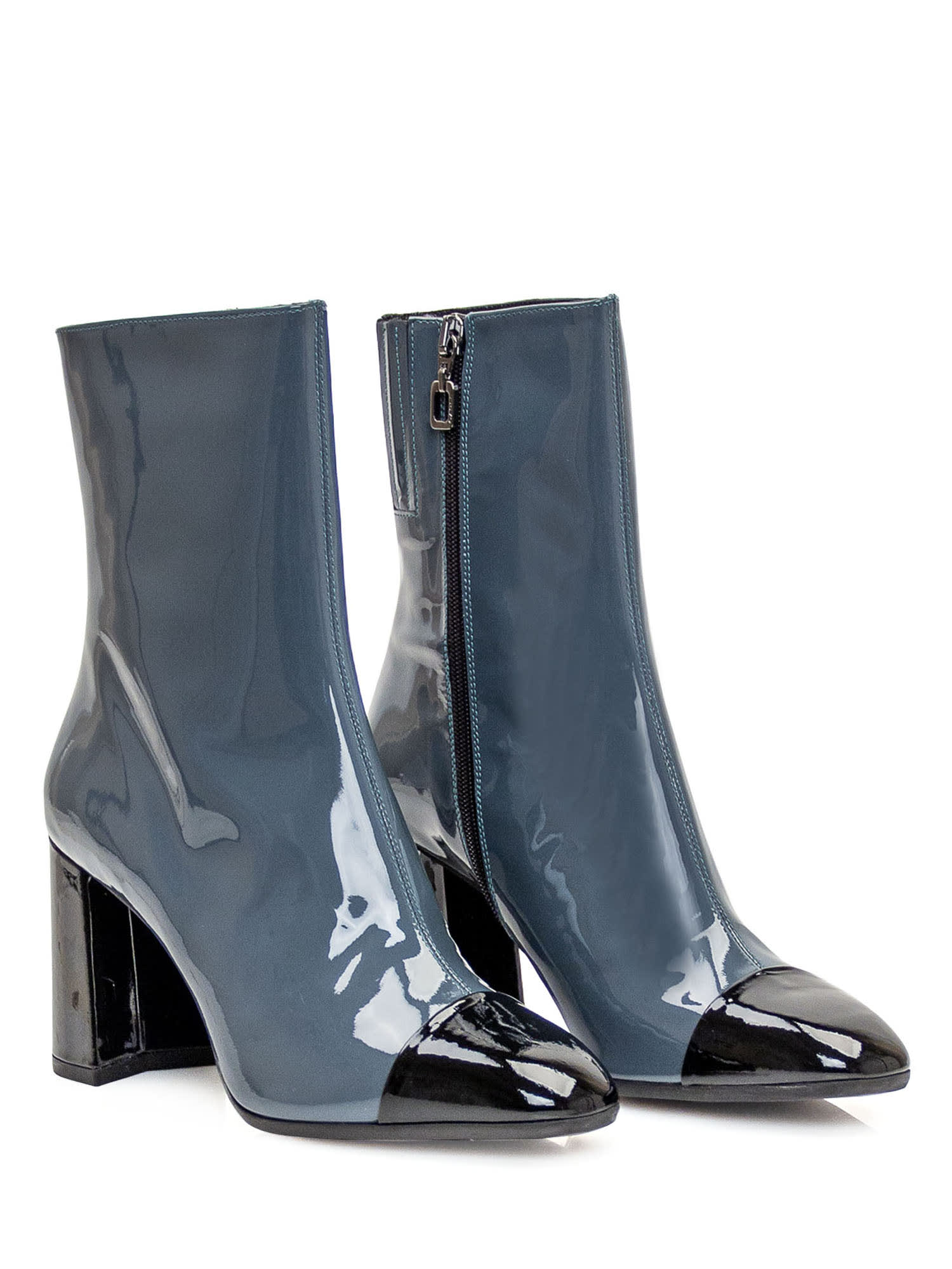 Shop Carel Donna Boot In Blue-grey