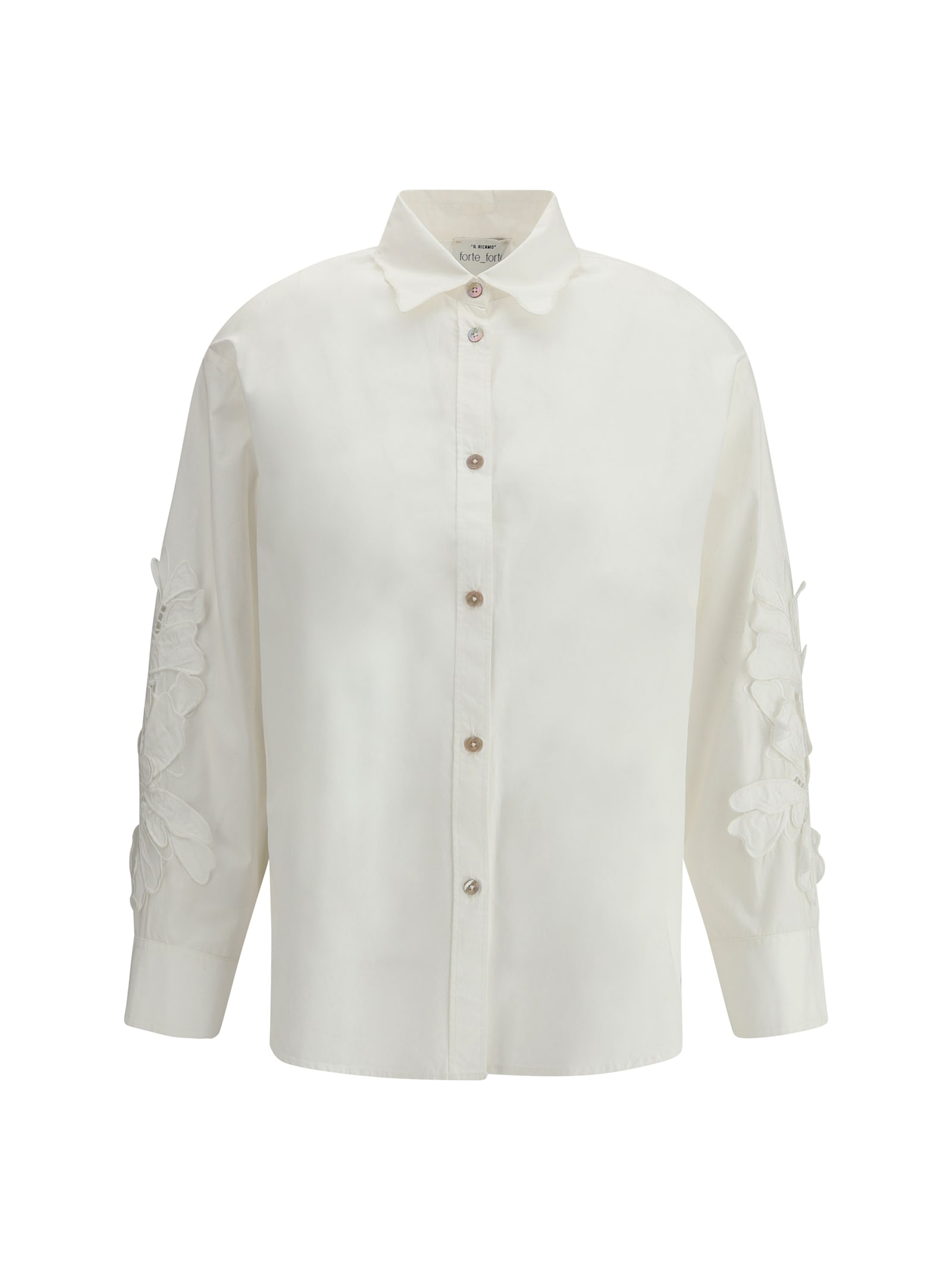 FORTE FORTE EMBROIDERED SHIRT