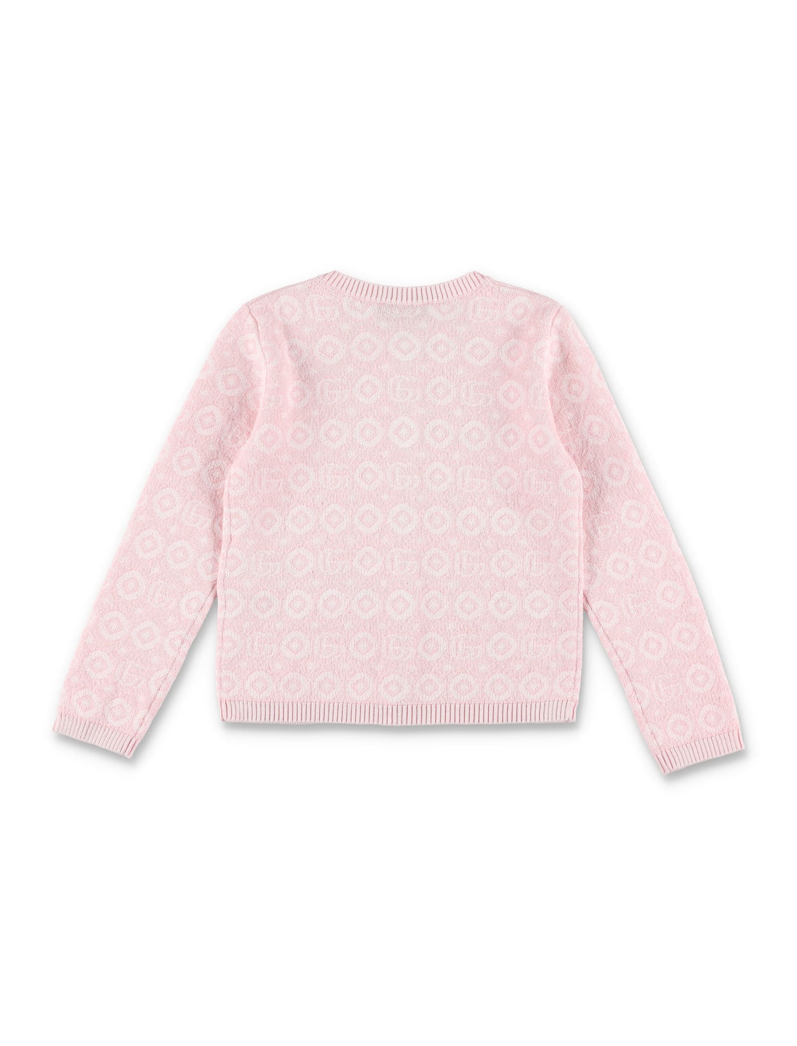 Gucci Double G Cardigan In Rosa