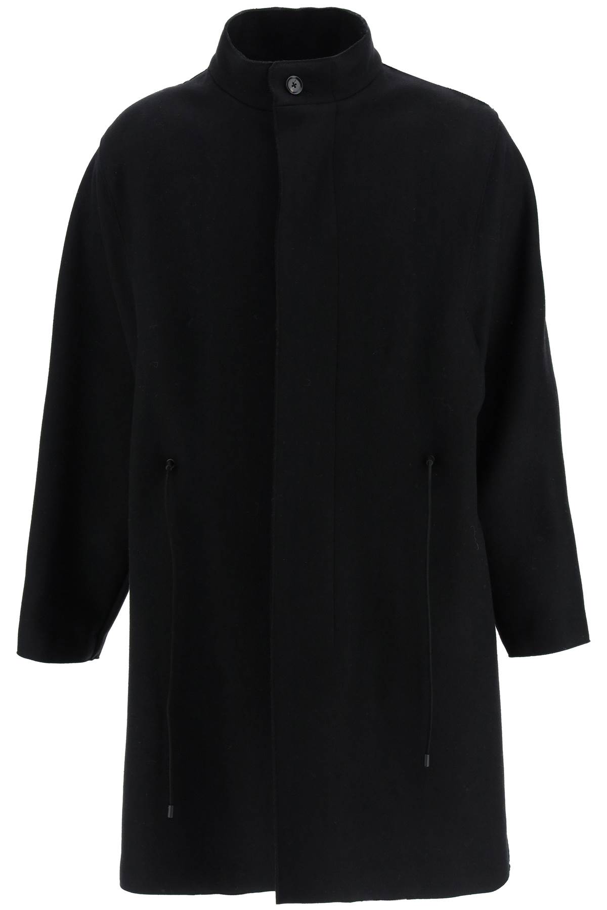 Ermenegildo Zegna Wool Coat With Kimon Collar