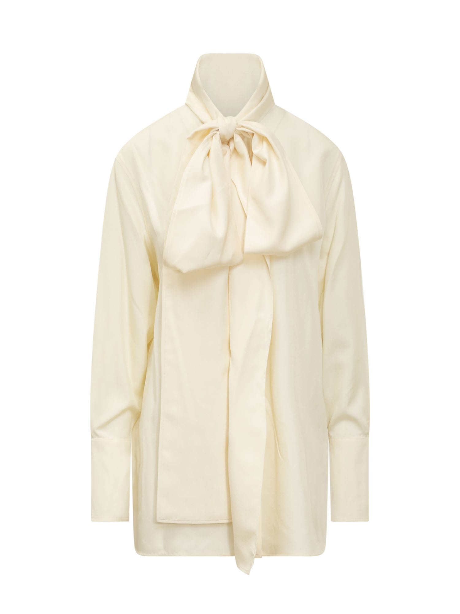 Shop Givenchy Blouse In Cream