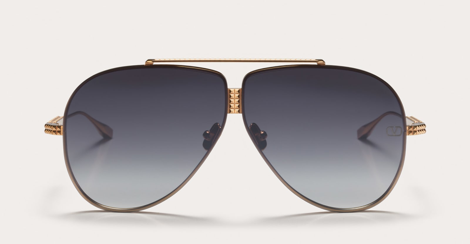 Valentino Xvi - Rose Gold Sunglasses