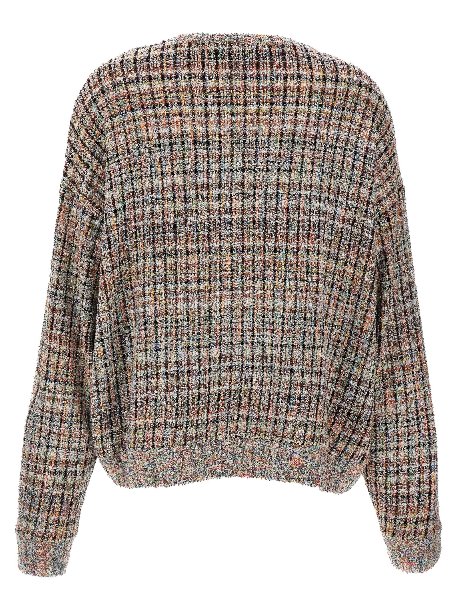 Shop Missoni Sequin Bouclé Sweater In Multicolor