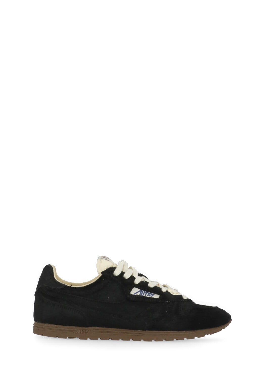 Autry Black Lace Up Sneakers In Black