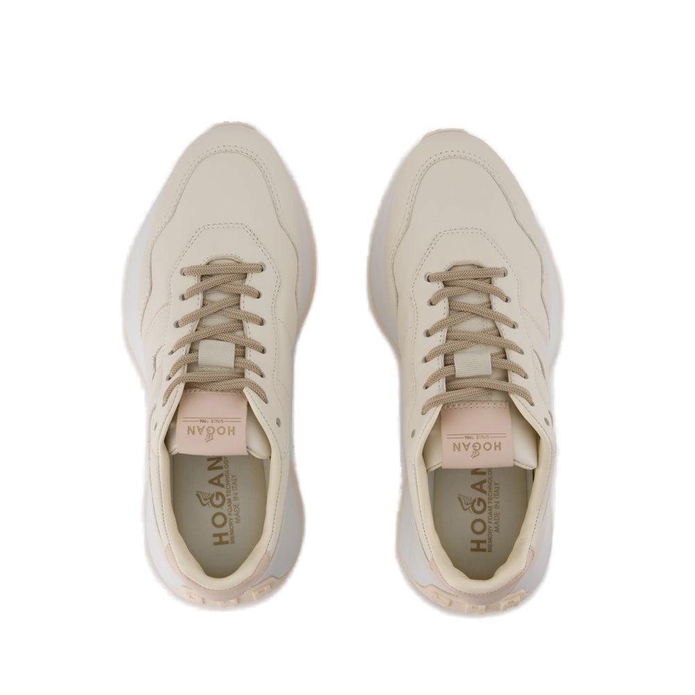 Hogan H641 Lace-up Sneakers In White