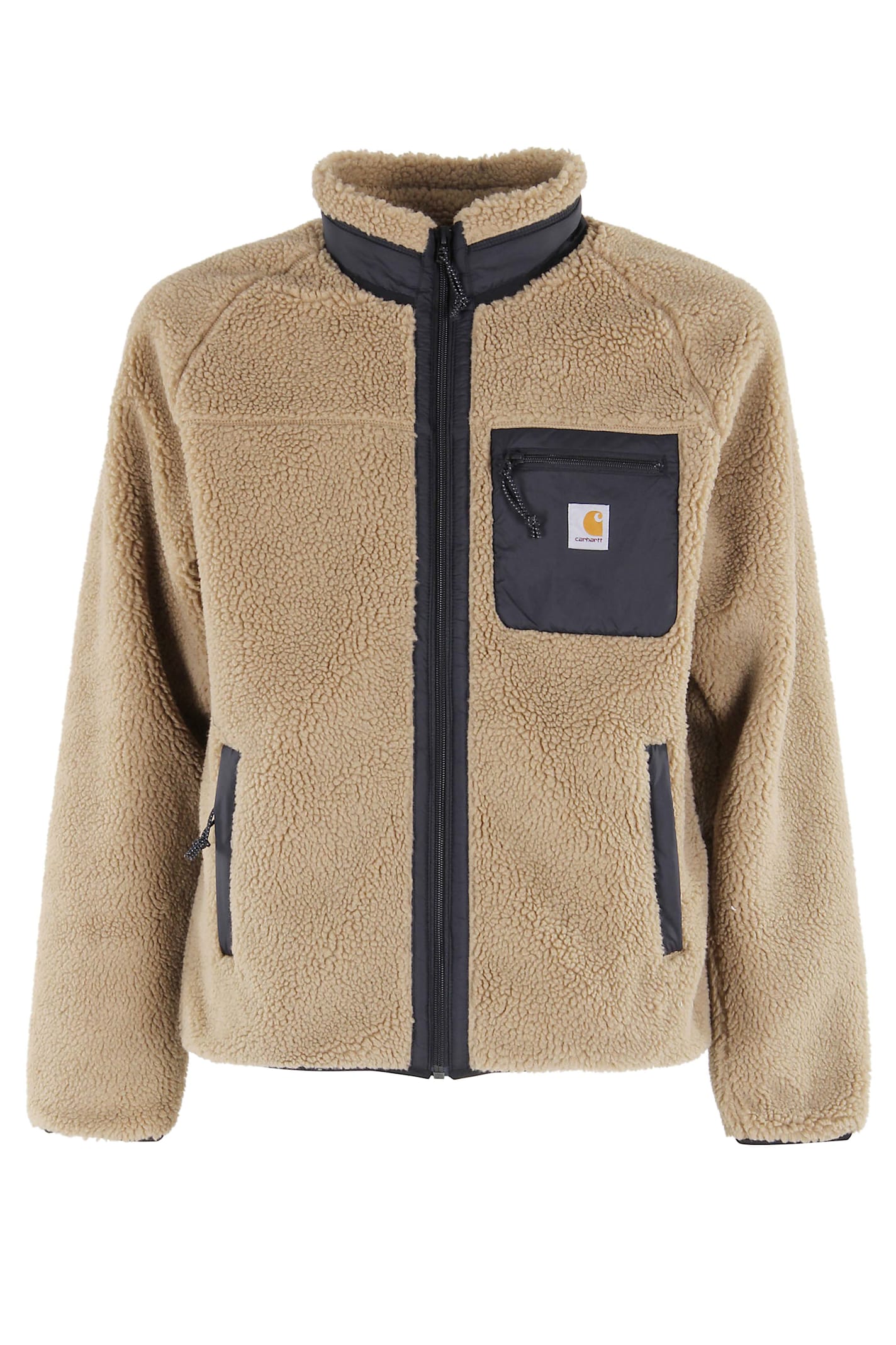 Carhartt Prentis Liner Zip-up Pocket Jacket In Brown