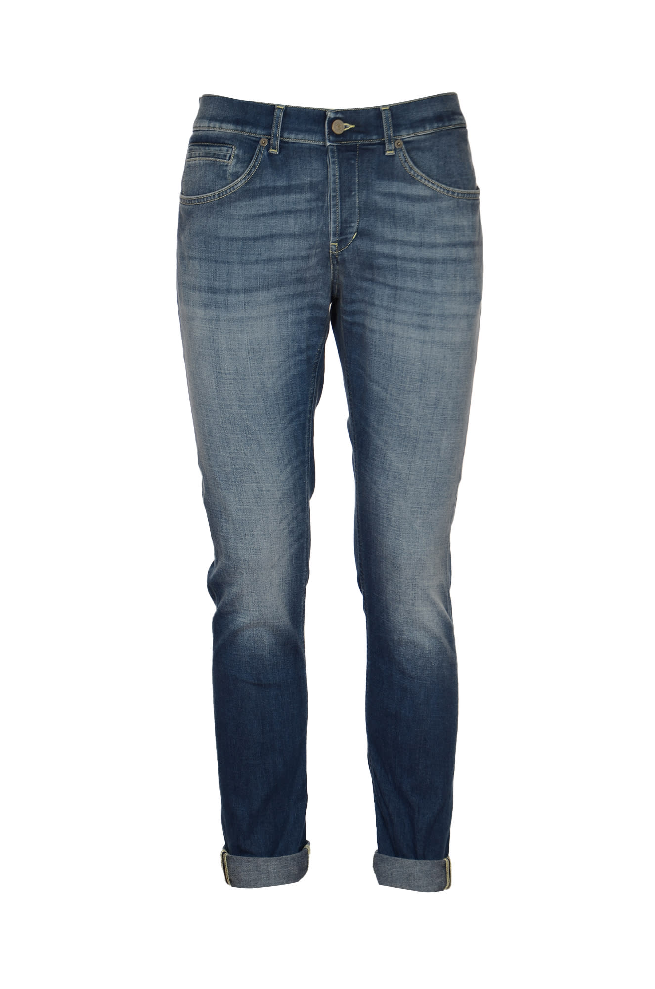 Shop Dondup George Jeans In Blue