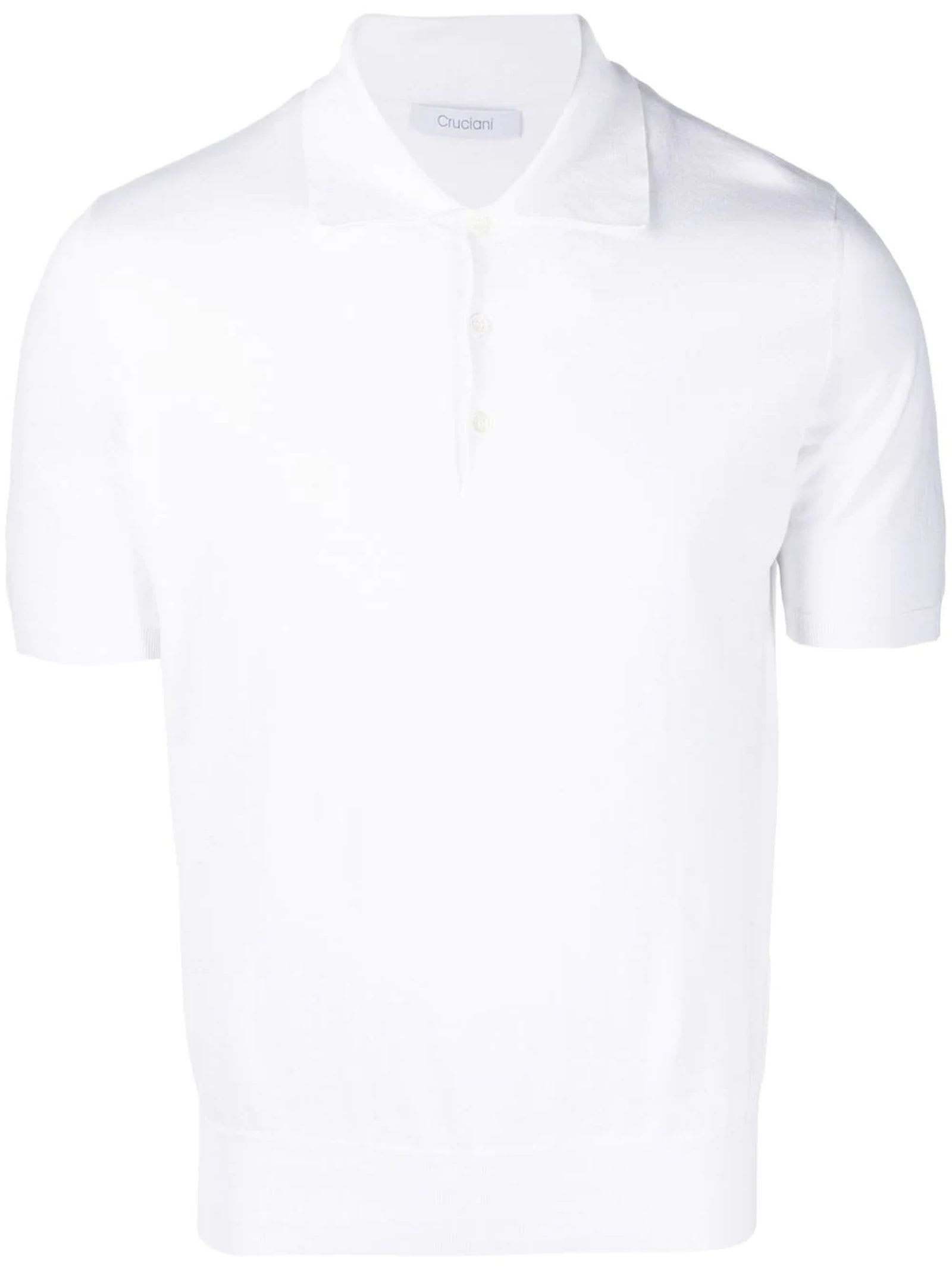 Cruciani Spread-collar Polo Shirt