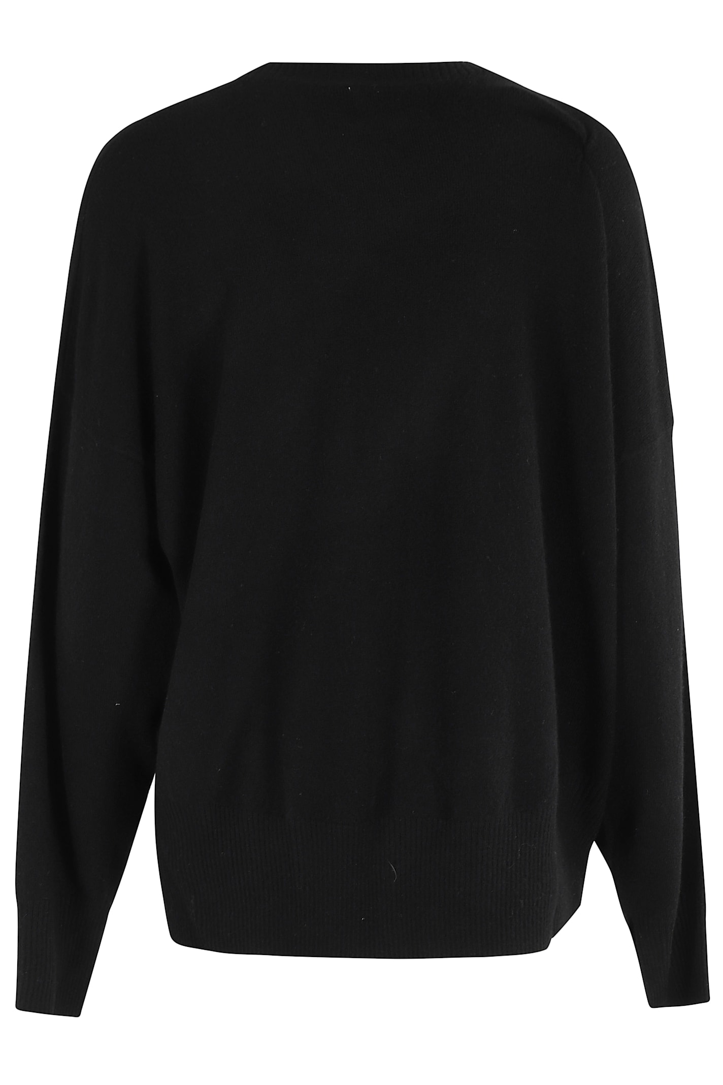 Loulou Studio Anaa Lds Round Neck Sweater In Black