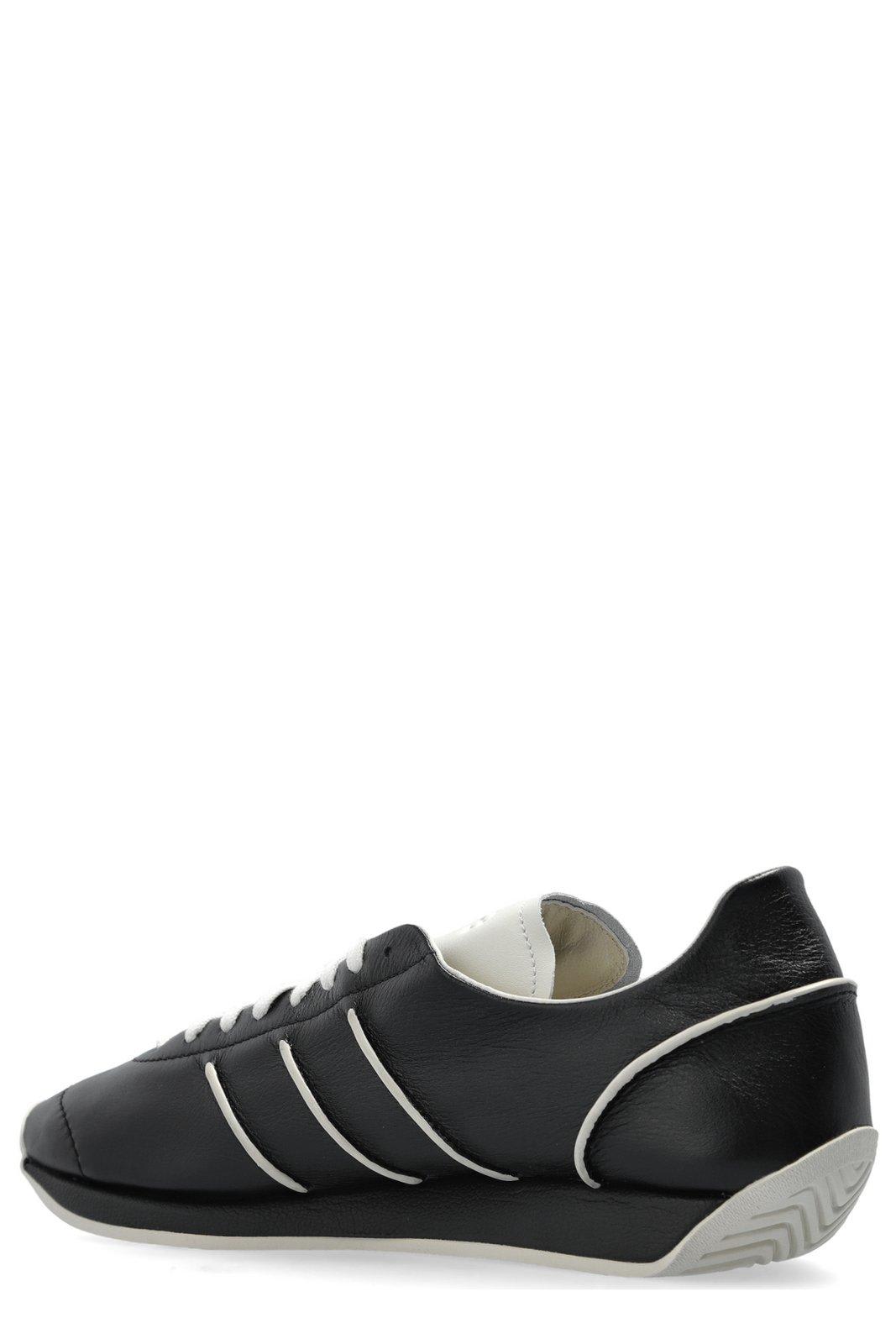 Y-3 X Adidas Country 3 Sneakers In Black