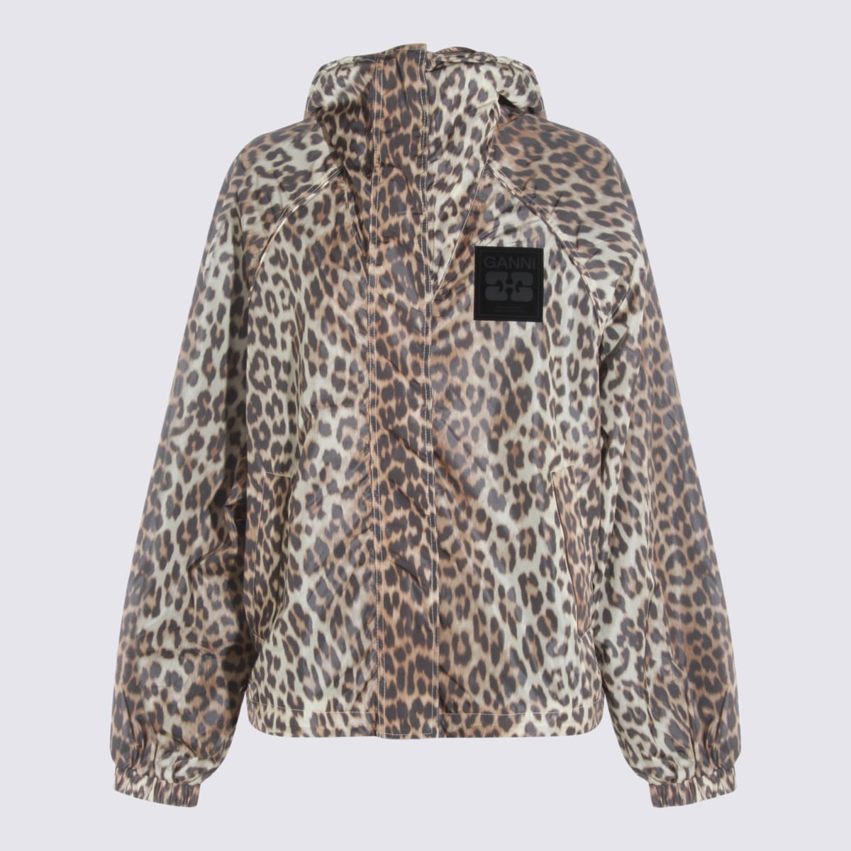 Multicolor Nylon Casual Jacket