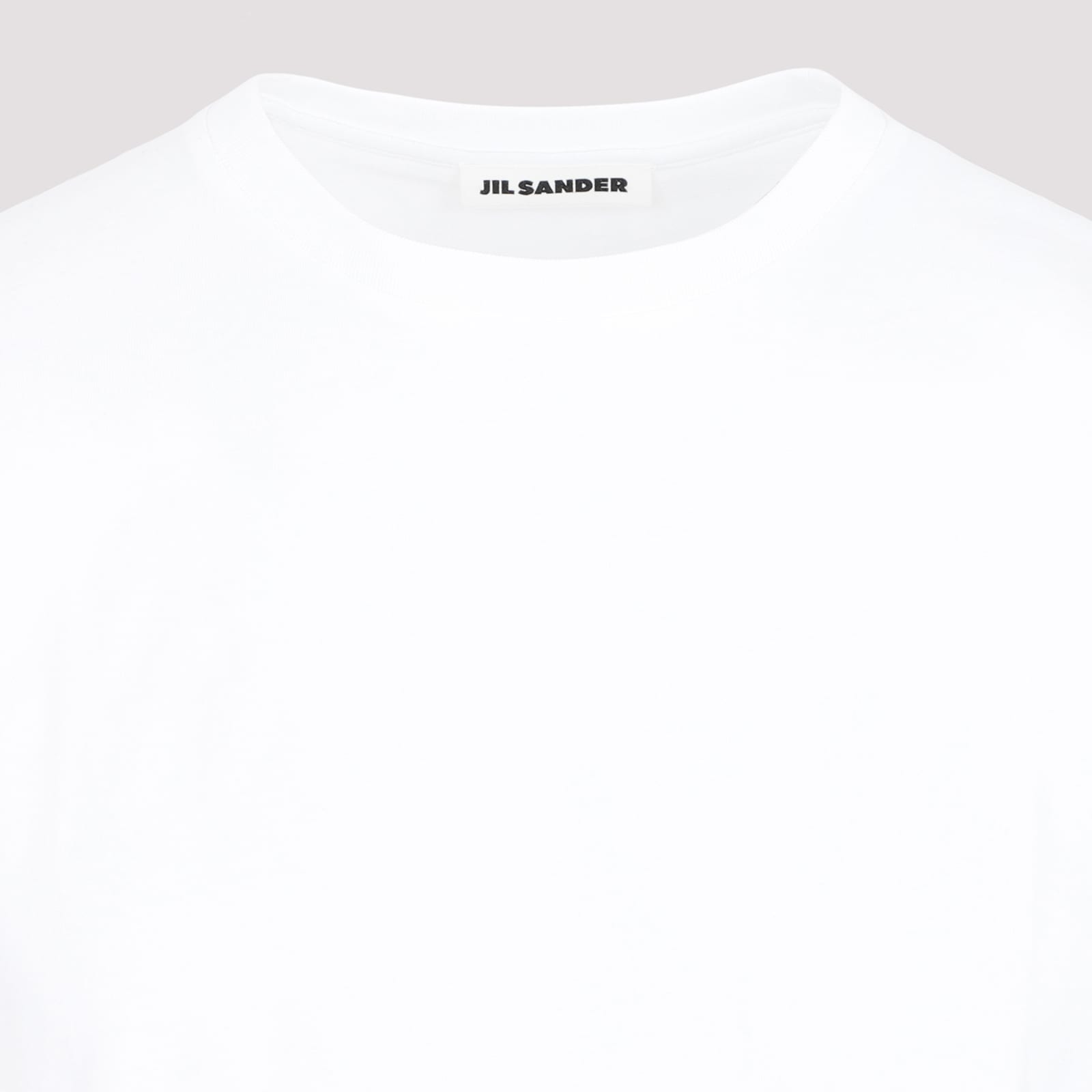 Jil Sander Cotton T-shirt In White