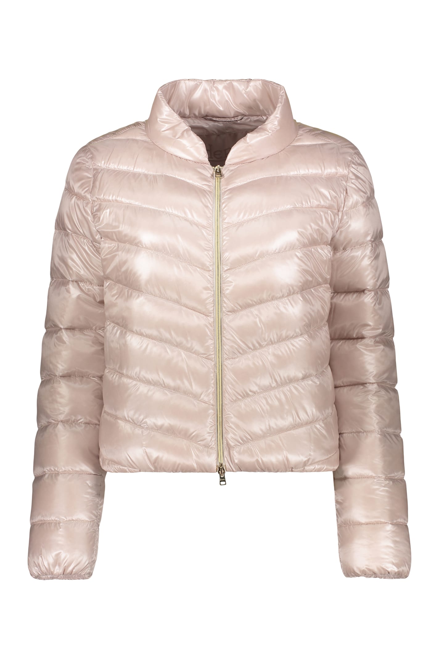Herno Nylon Down Jacket In Pink
