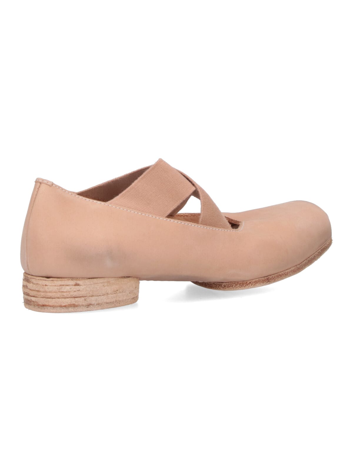 Shop Uma Wang Heeled Ballet Flats In Pink