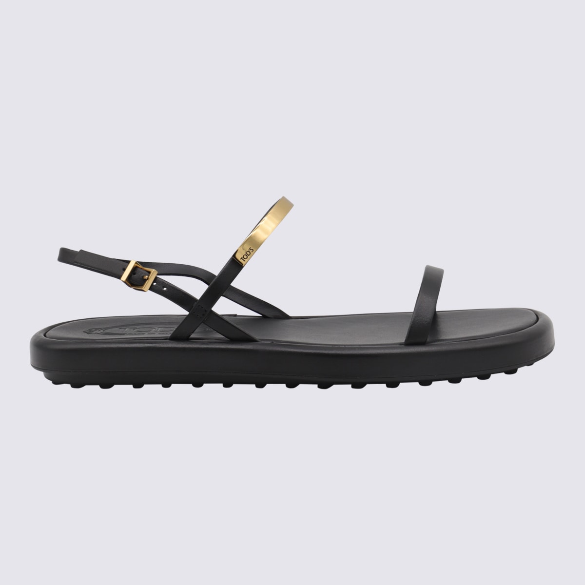 Leather Flat Sandals