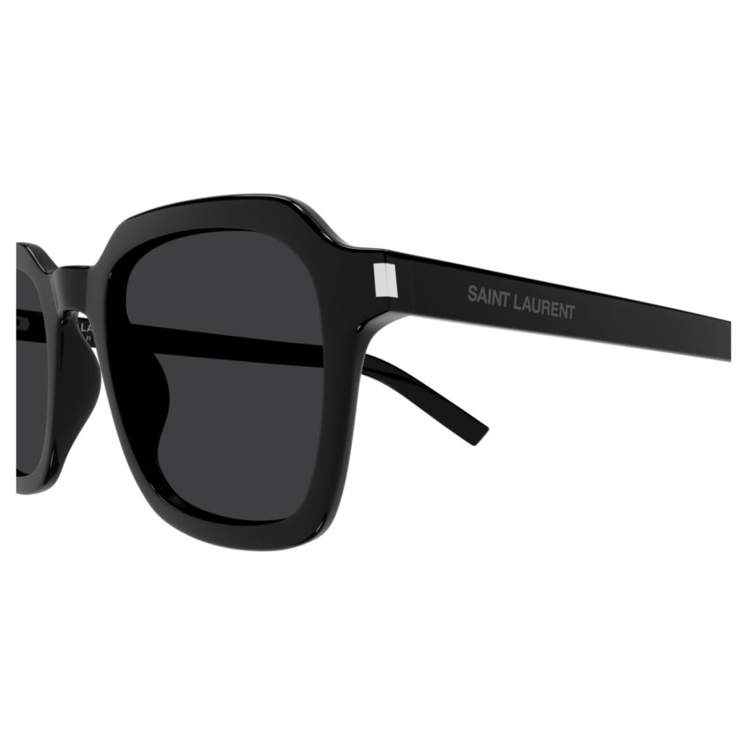 Shop Saint Laurent Sl 715lim-001 Black-black-black