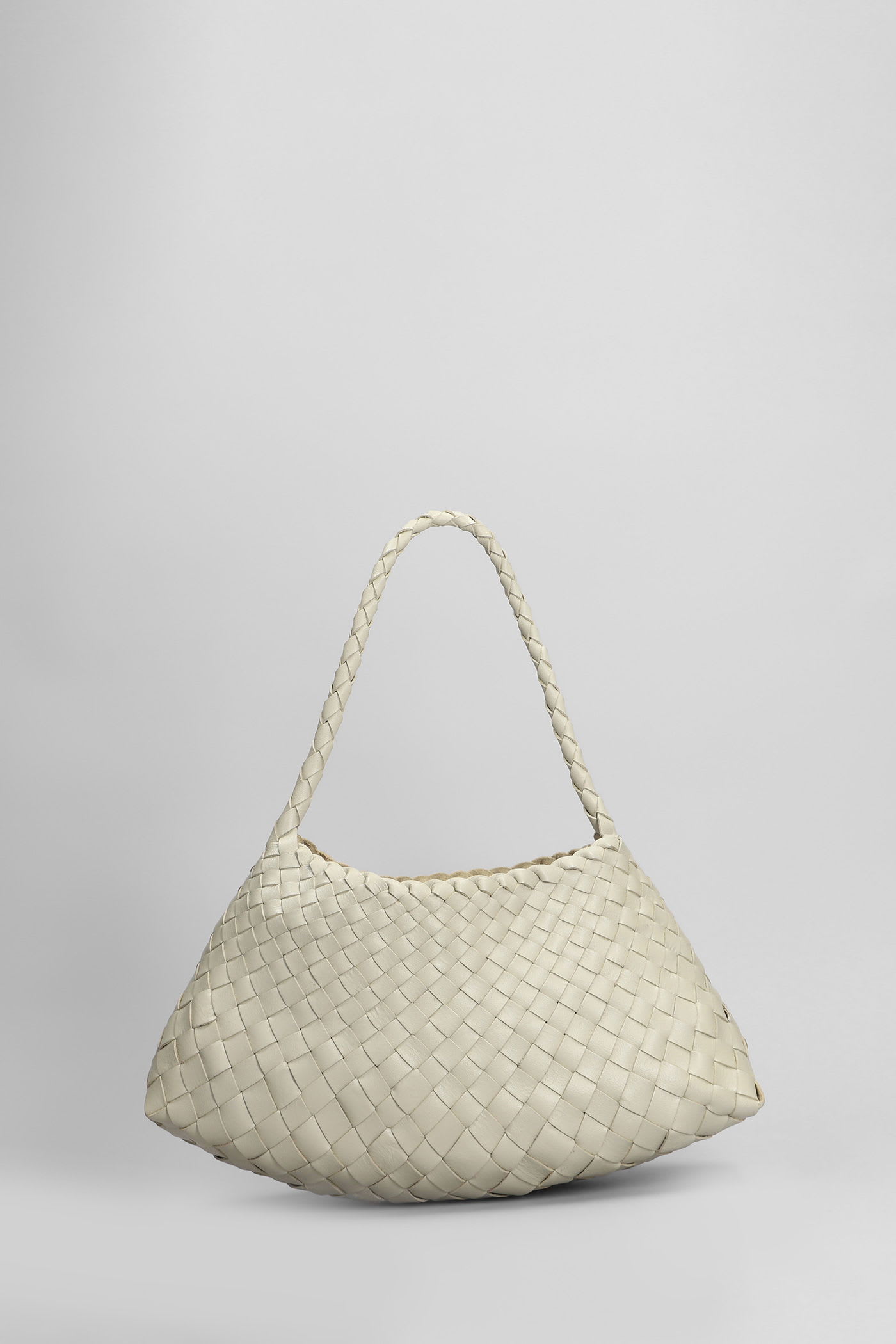 Dragon Diffusion Rosanna Mini Hand Bag In Beige Leather In Sand