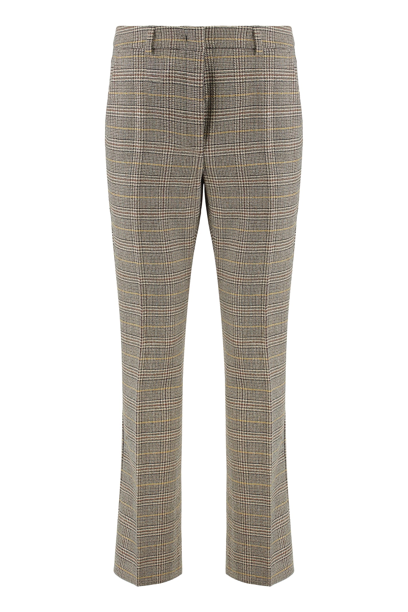 Weekend Max Mara Wool Pants In Batavia In Brown