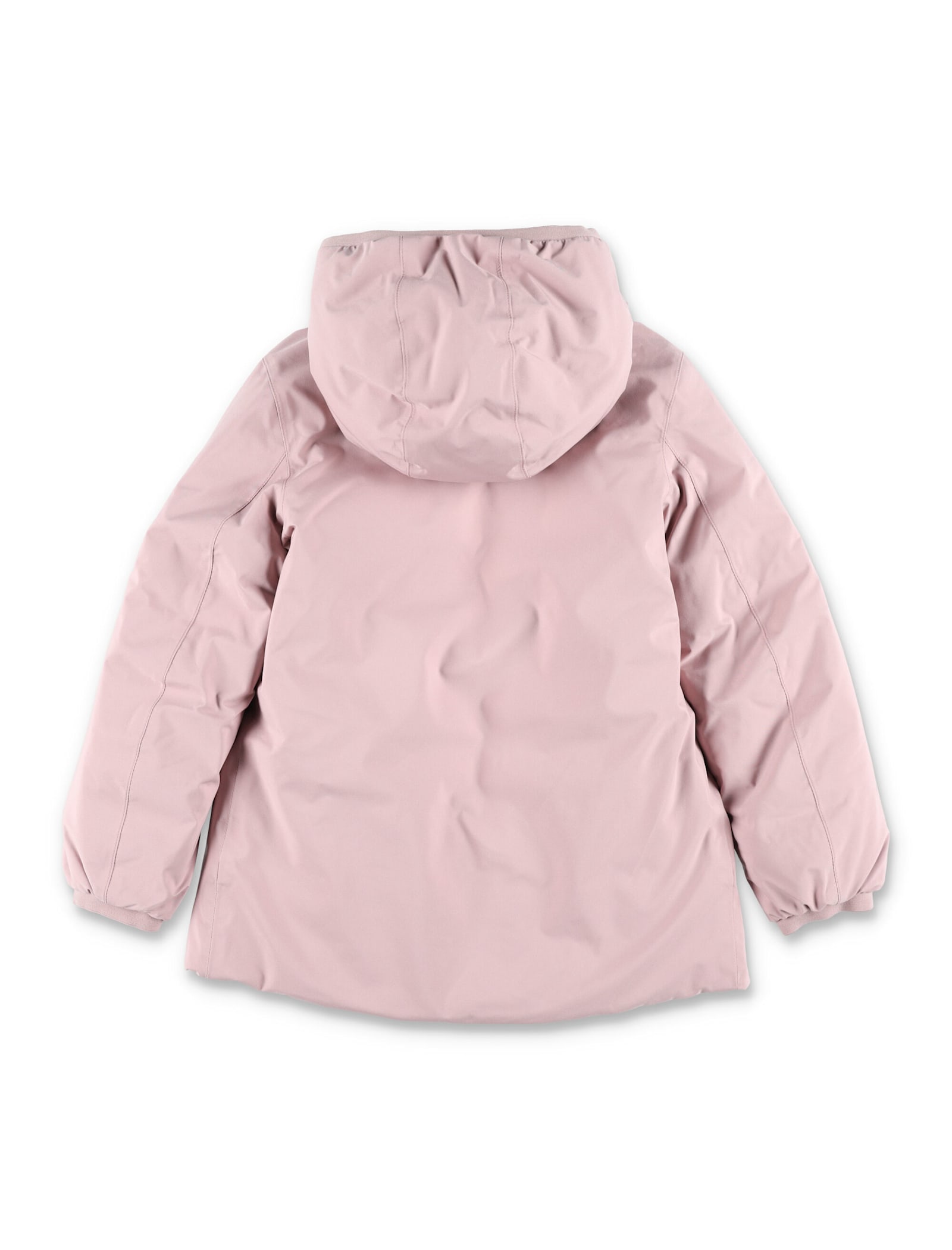 K-way Kid Sophie Thermo Plus Reversible Hooded Down Jacket In Pink