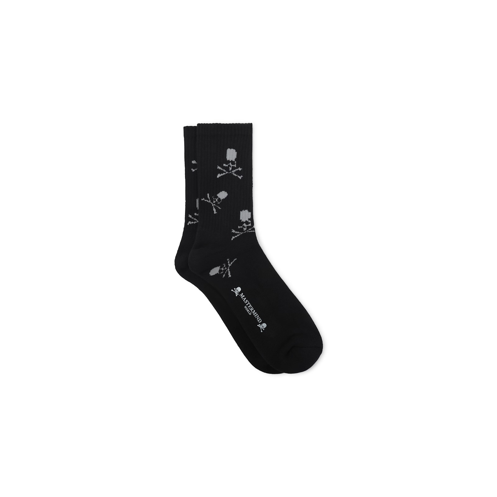 Mastermind Japan Random Skull Socks In Black