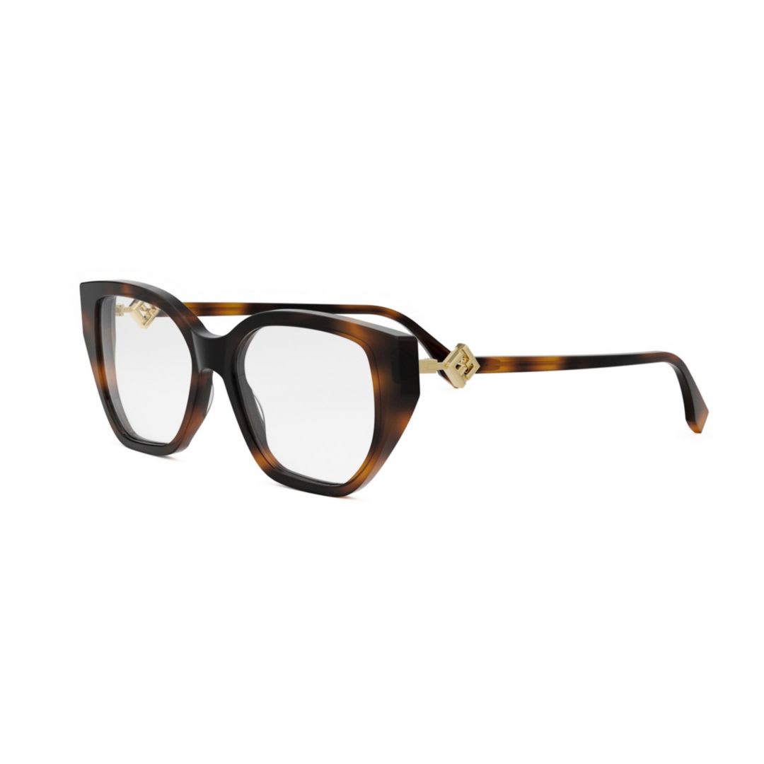 Fendi Fe50100i053 From  Eyewear In 053 - Havana