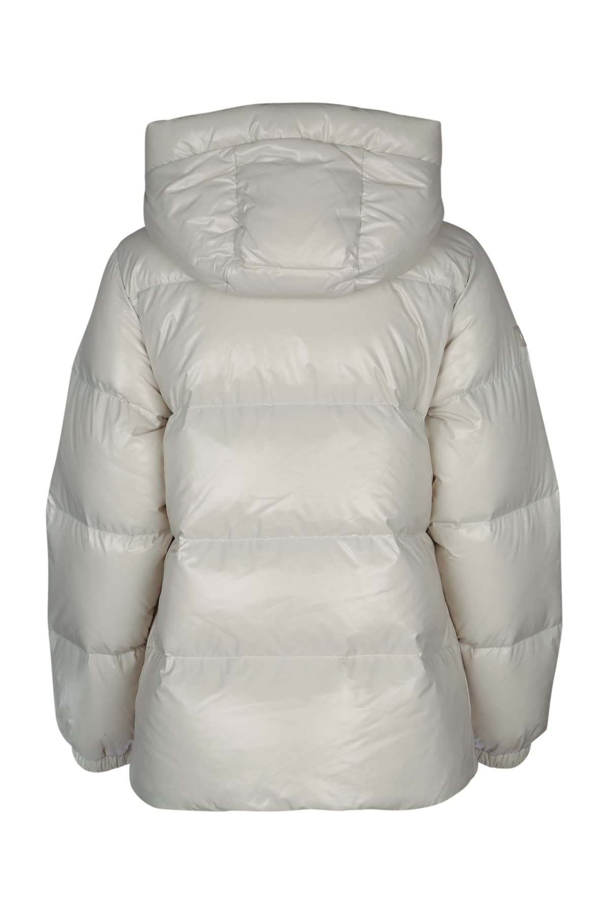 Duvetica Grey Quilted Jacket In Ivs