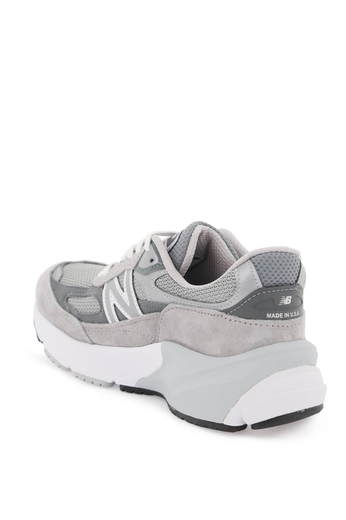 Shop New Balance 990v6 Sneakers Made In In Cool Grey B (grey)