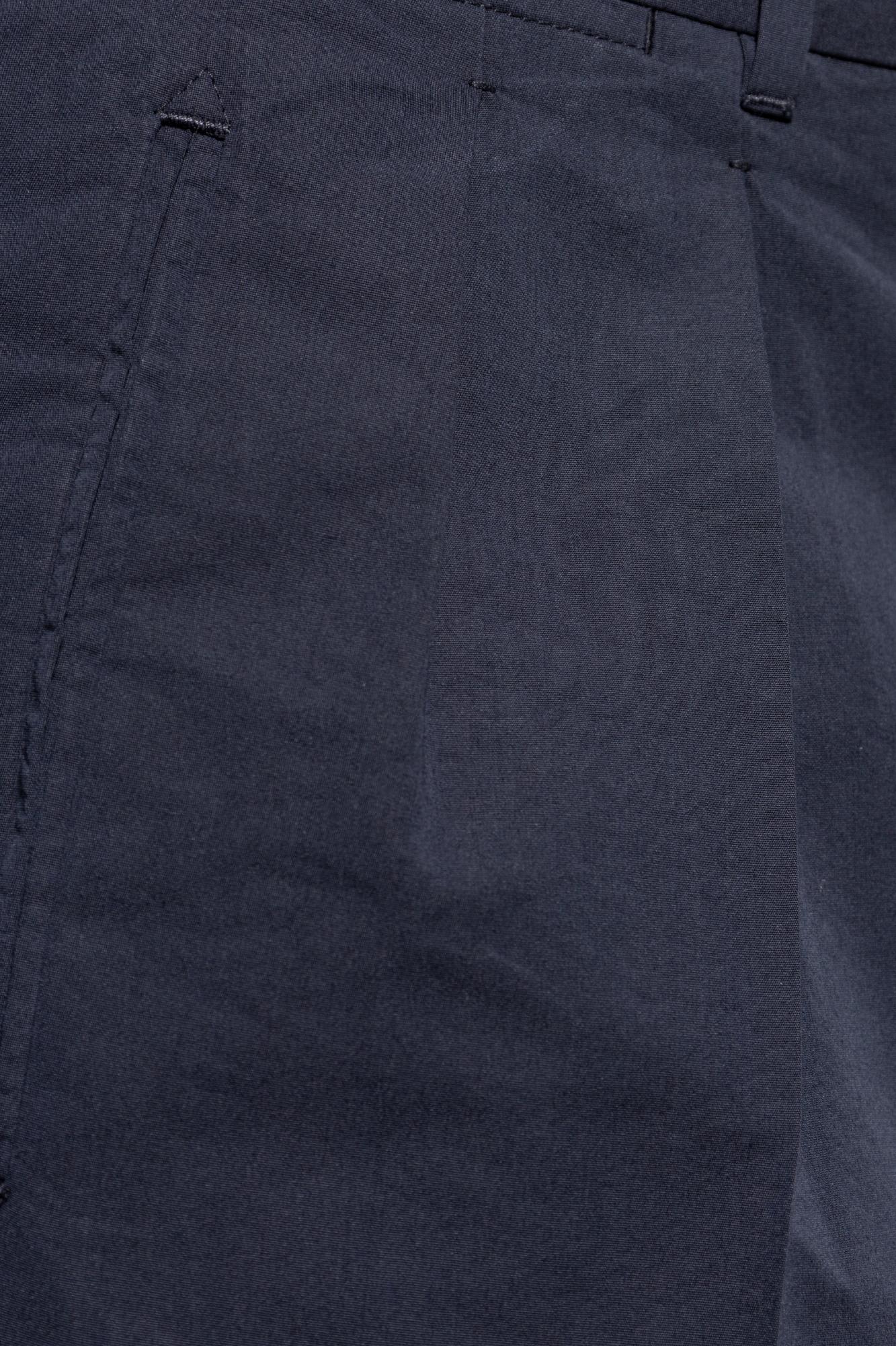 Tom Ford Pants With Rolled-up Legs In Blue