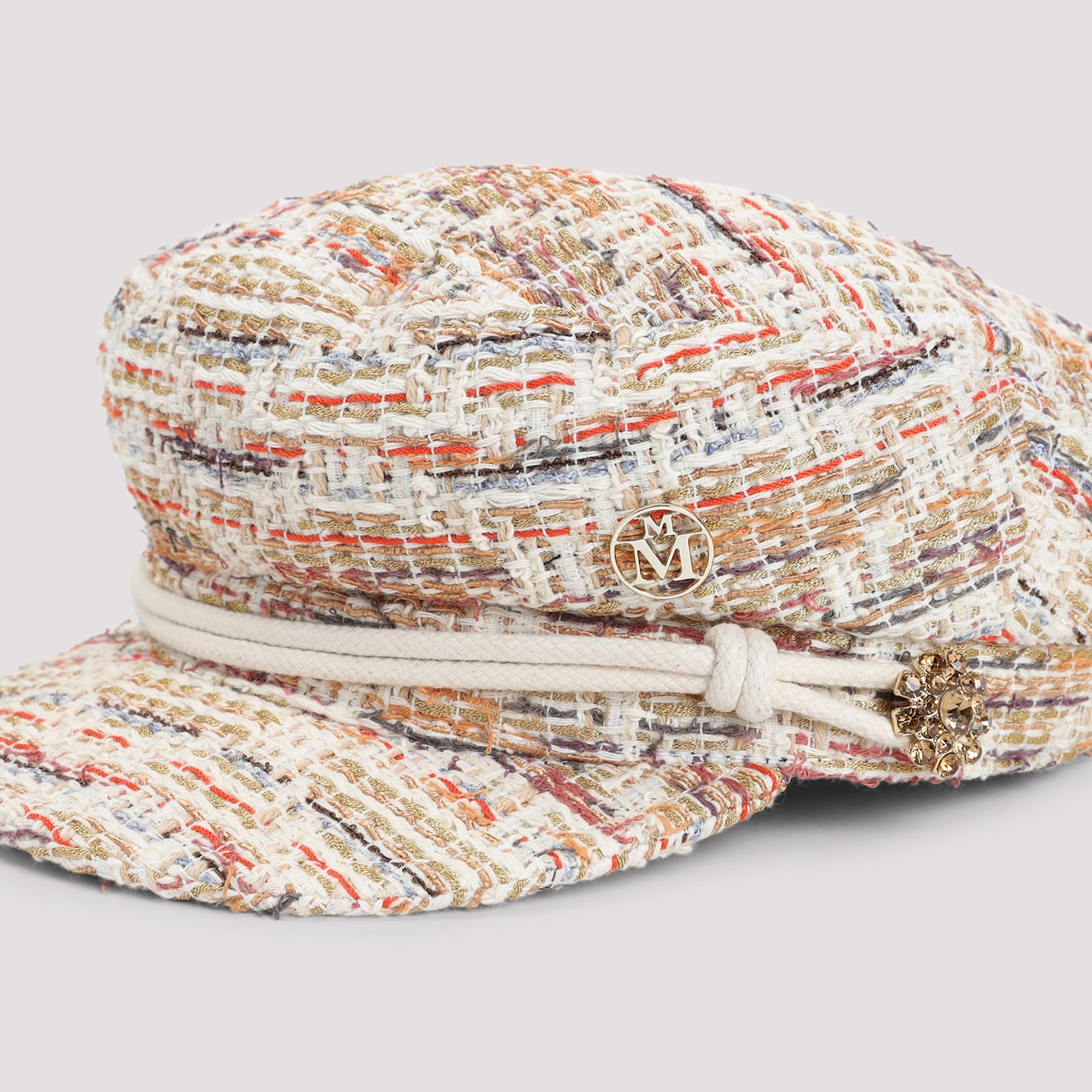 Shop Maison Michel New Abby Hat In Multi