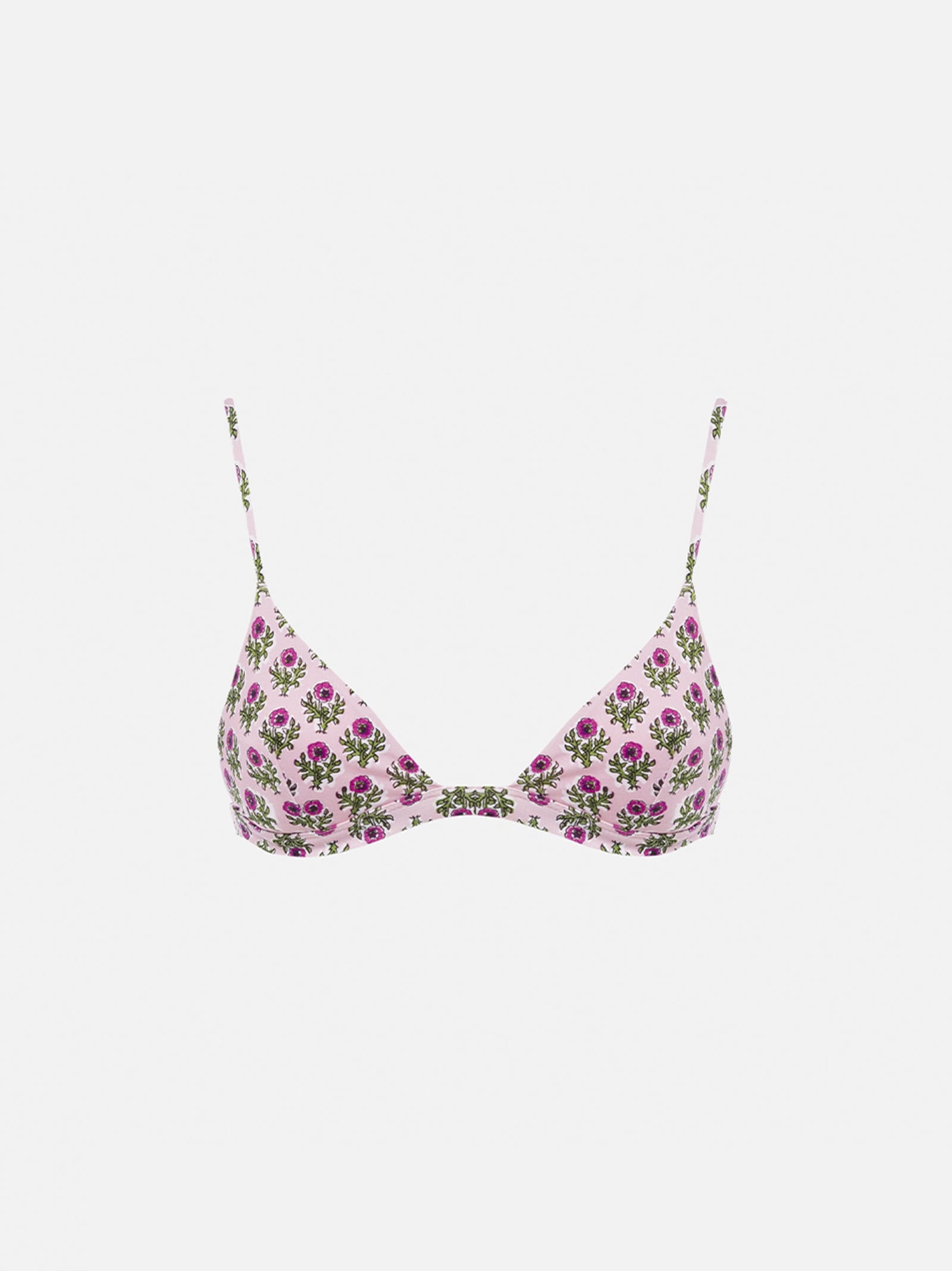 MC2 SAINT BARTH WOMAN FLOWER TRIANGLE TOP SWIMSUIT RYLIE