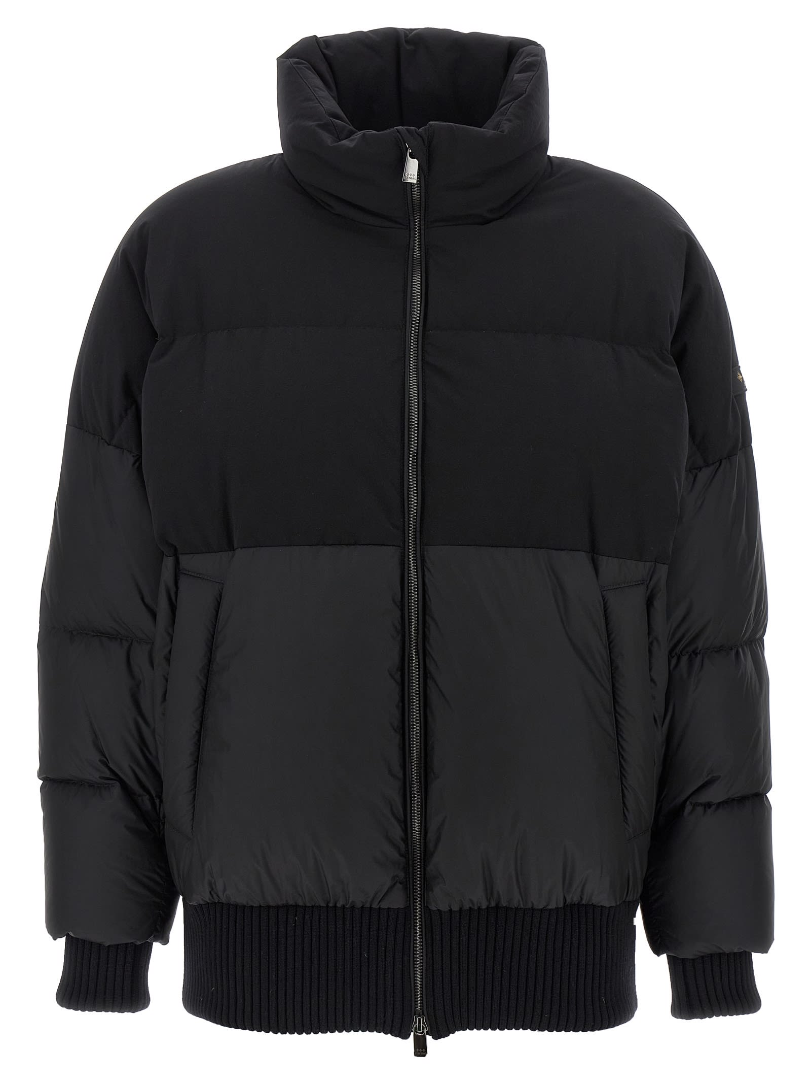 Tatras Arnica Quilted Bomber Jacket In Black