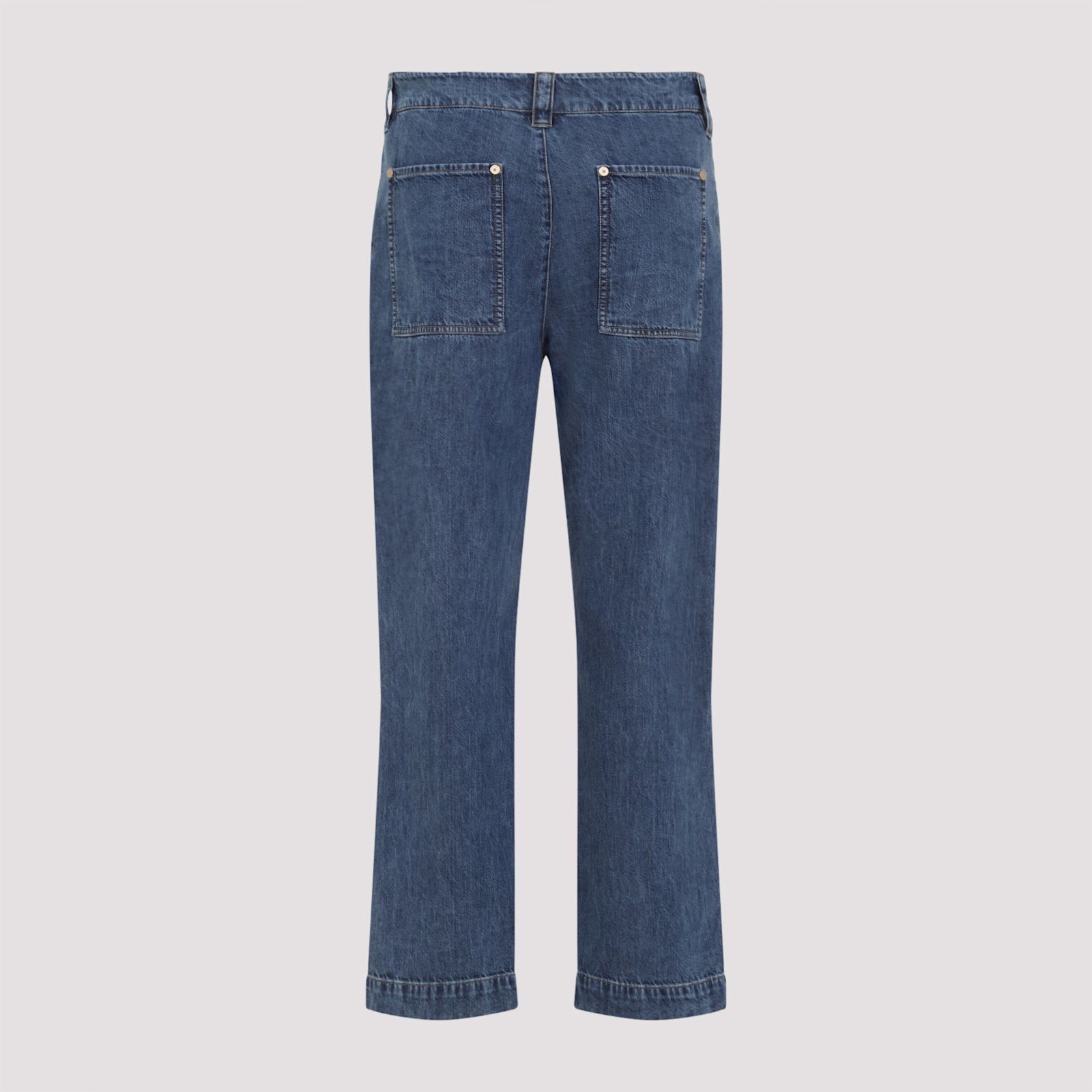 Shop 's Max Mara Cassia Jeans In Medio Pulito