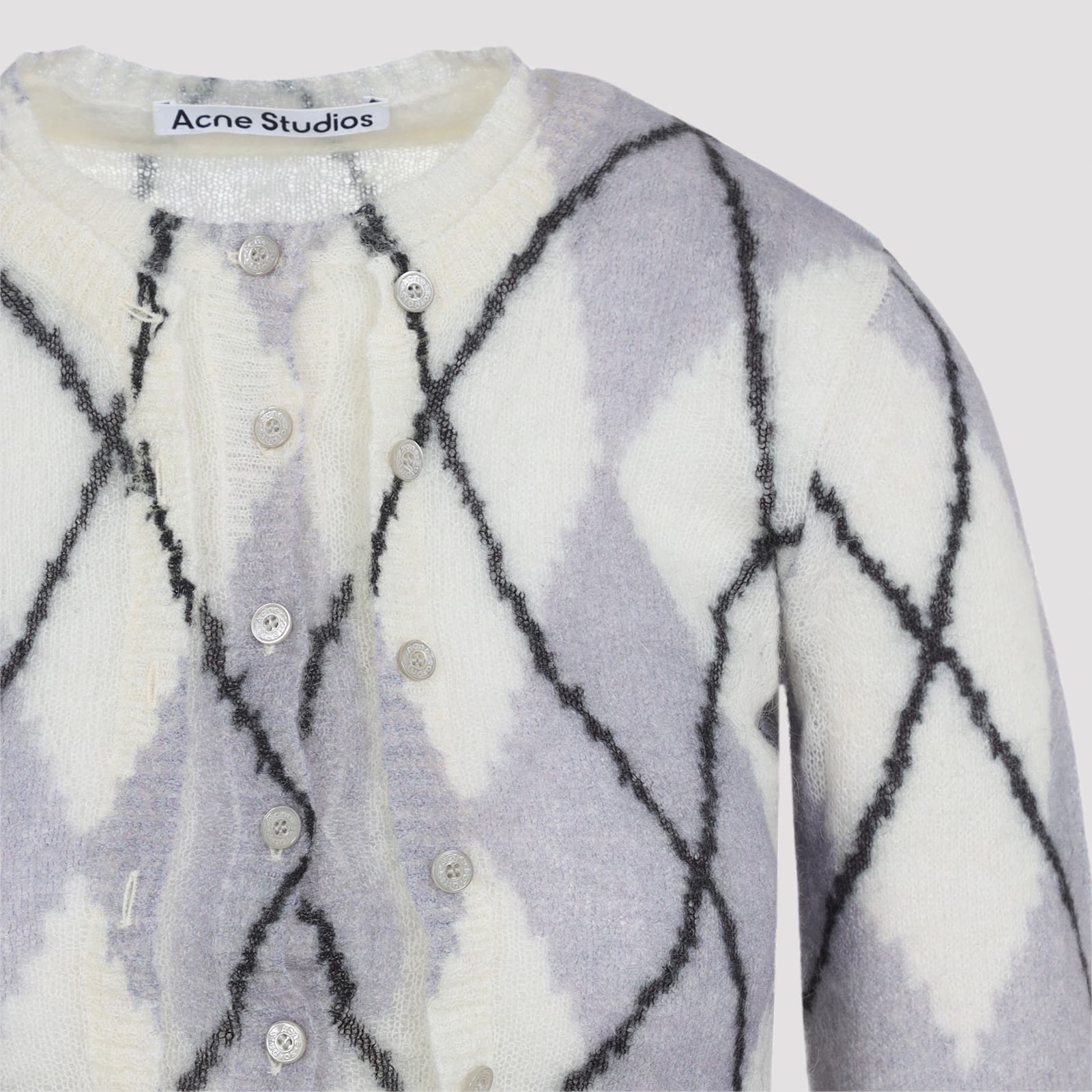 Acne Studios Mohair Sweater Women In Multi